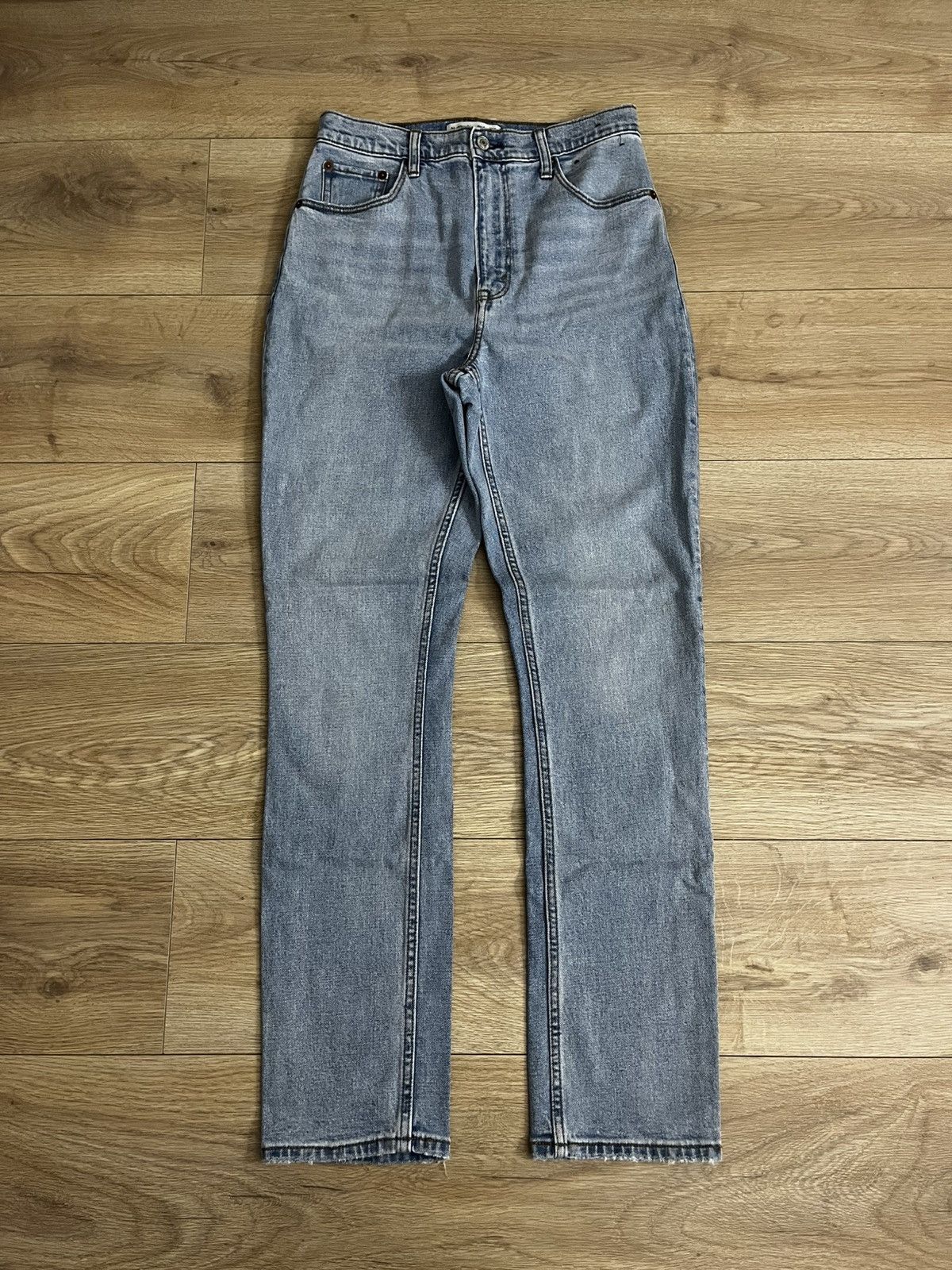 Abercrombie & Fitch The 90s Slim Straight Ultra High Rise Size 28" / US 6 / IT 42 - 1 Thumbnail