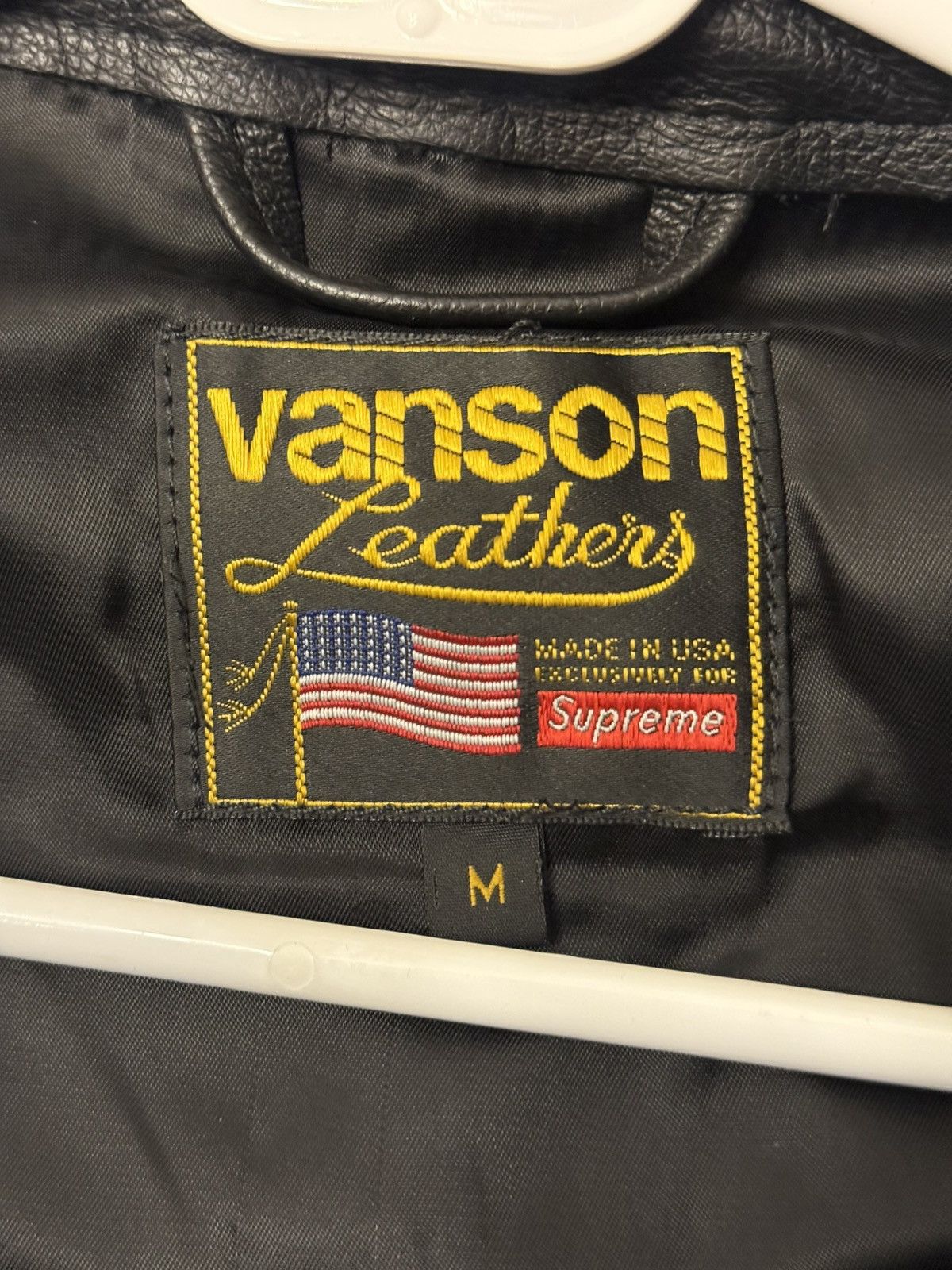 Supreme × Vanson Leathers Supreme Hysteric Glamour Vanson Leather Jacket Size MEDIUM Size US M / EU 48-50 / 2 - 12 Thumbnail