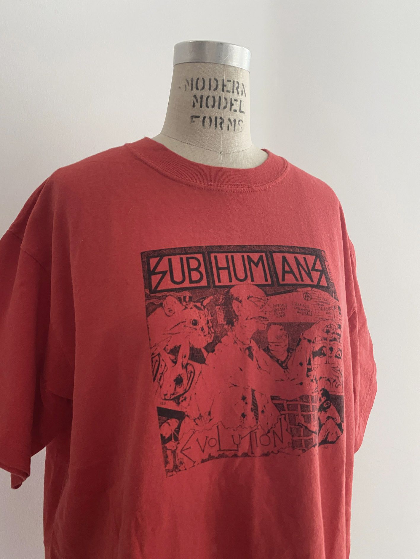 Vintage 90s Vintage Subhumans T-shirt Size US L / EU 52-54 / 3 - 2 Thumbnail