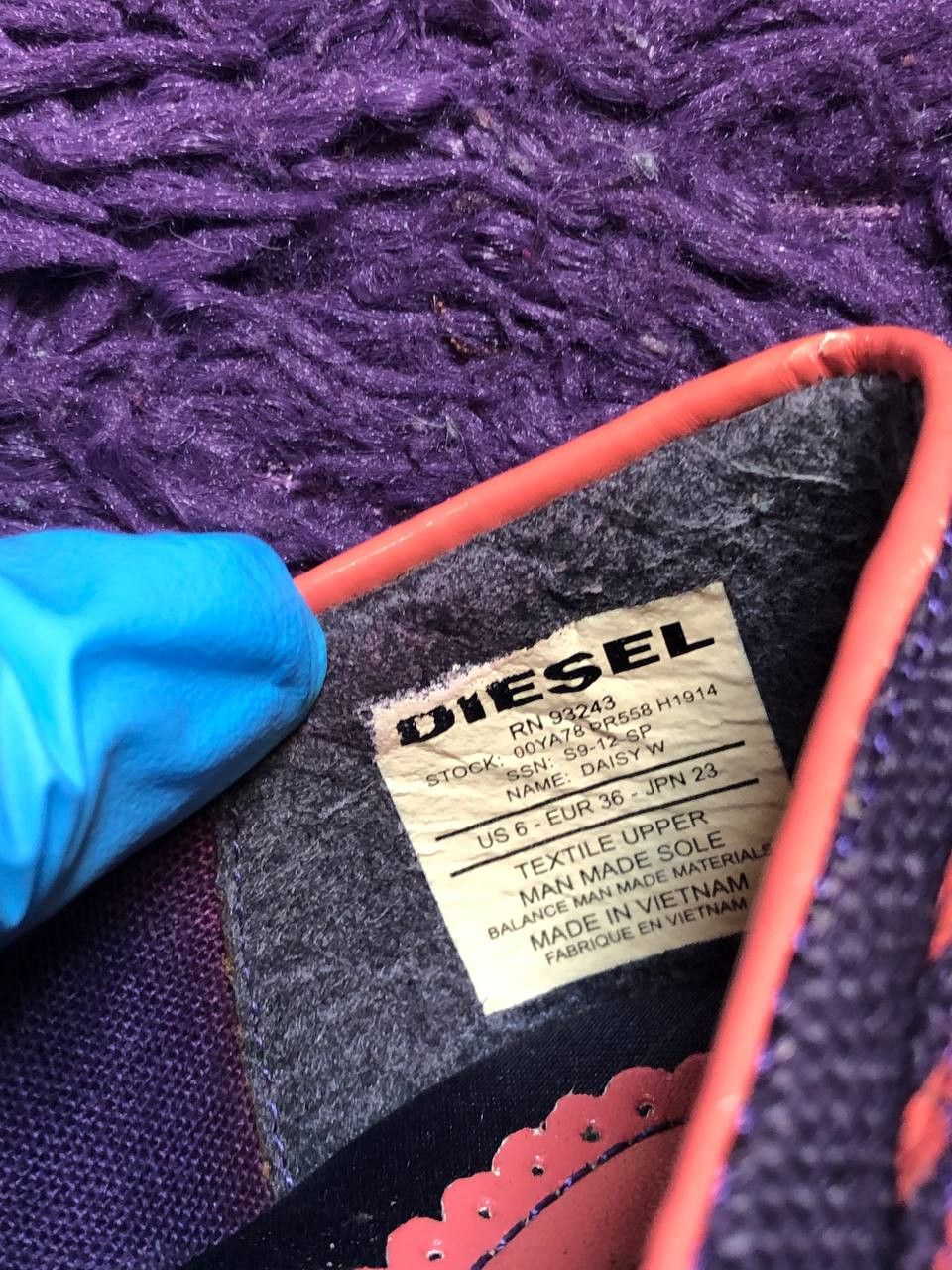 Diesel Diesel ballerina flat shoes sporty STREETWEAR Size US 6 / IT 36 - 6 Thumbnail