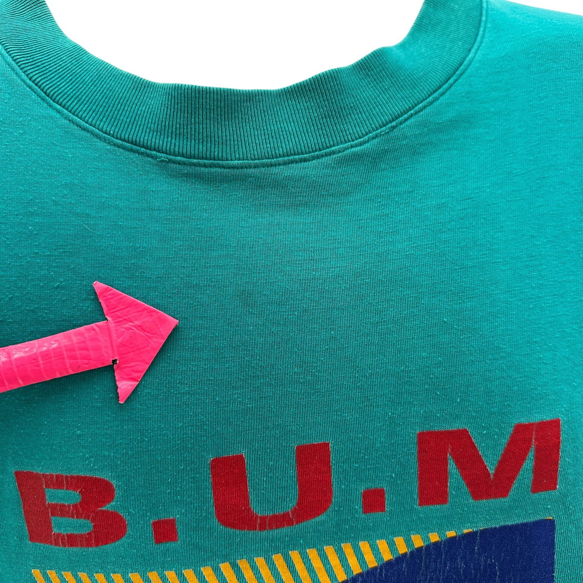 B.U.M Equipment Vintage B.U.M. Equipment Sports Adult Medium Shirt Oversized Size US M / EU 48-50 / 2 - 4 Thumbnail