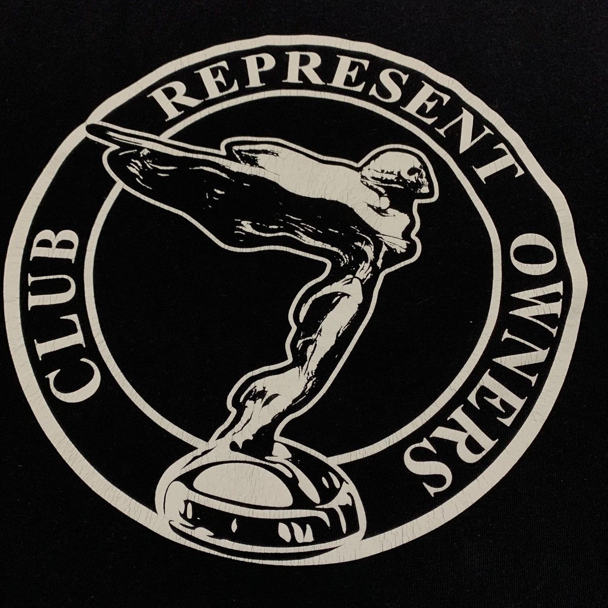 Represent Clo. Represent Medium Owners Club Angel Jet Black Tee Size US M / EU 48-50 / 2 - 3 Thumbnail