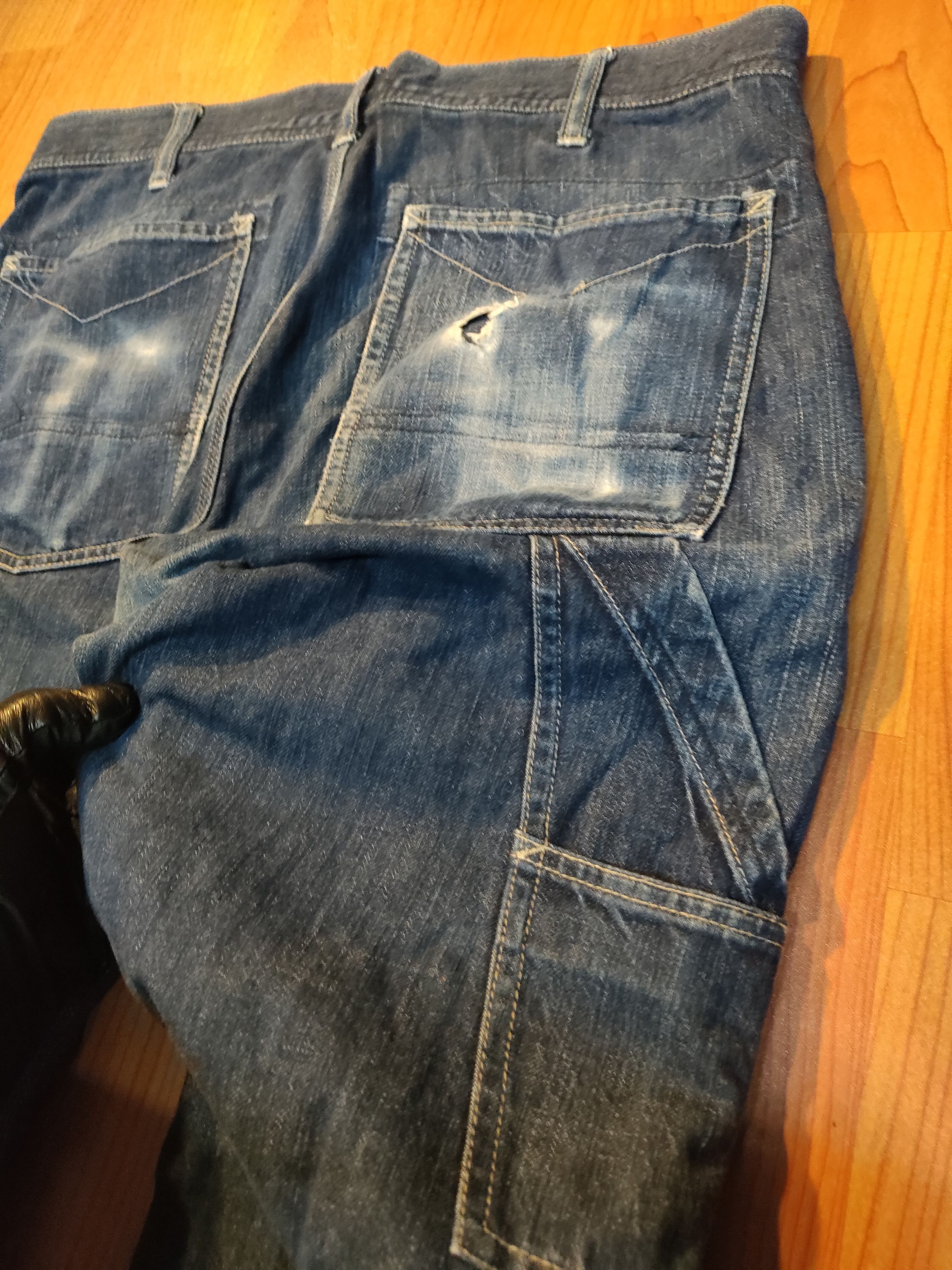 Oshkosh Osh Kosh Carpanter Reworked Jeans Size US 32 / EU 48 - 2 Thumbnail