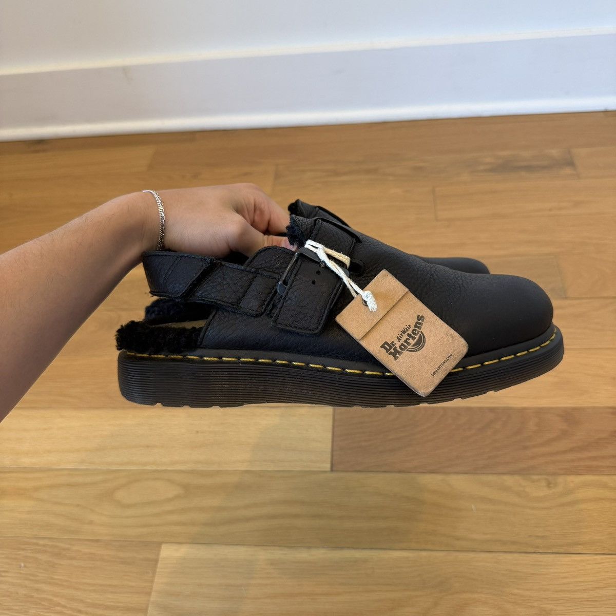 Dr. Martens Dr. Martens Jorge II Faux Fur Lined Slingback Mules US 9 Size US 9 / EU 42 - 6 Thumbnail
