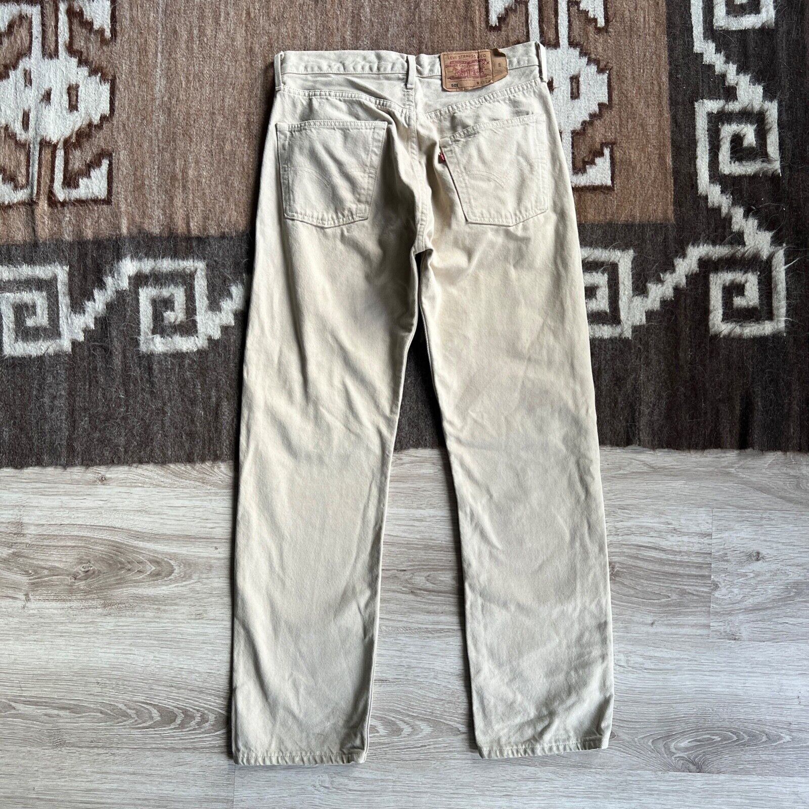 Jean Levi's 501 Vintage Denim Jeans 8892AC Size US 32 / EU 48 - 3 Thumbnail