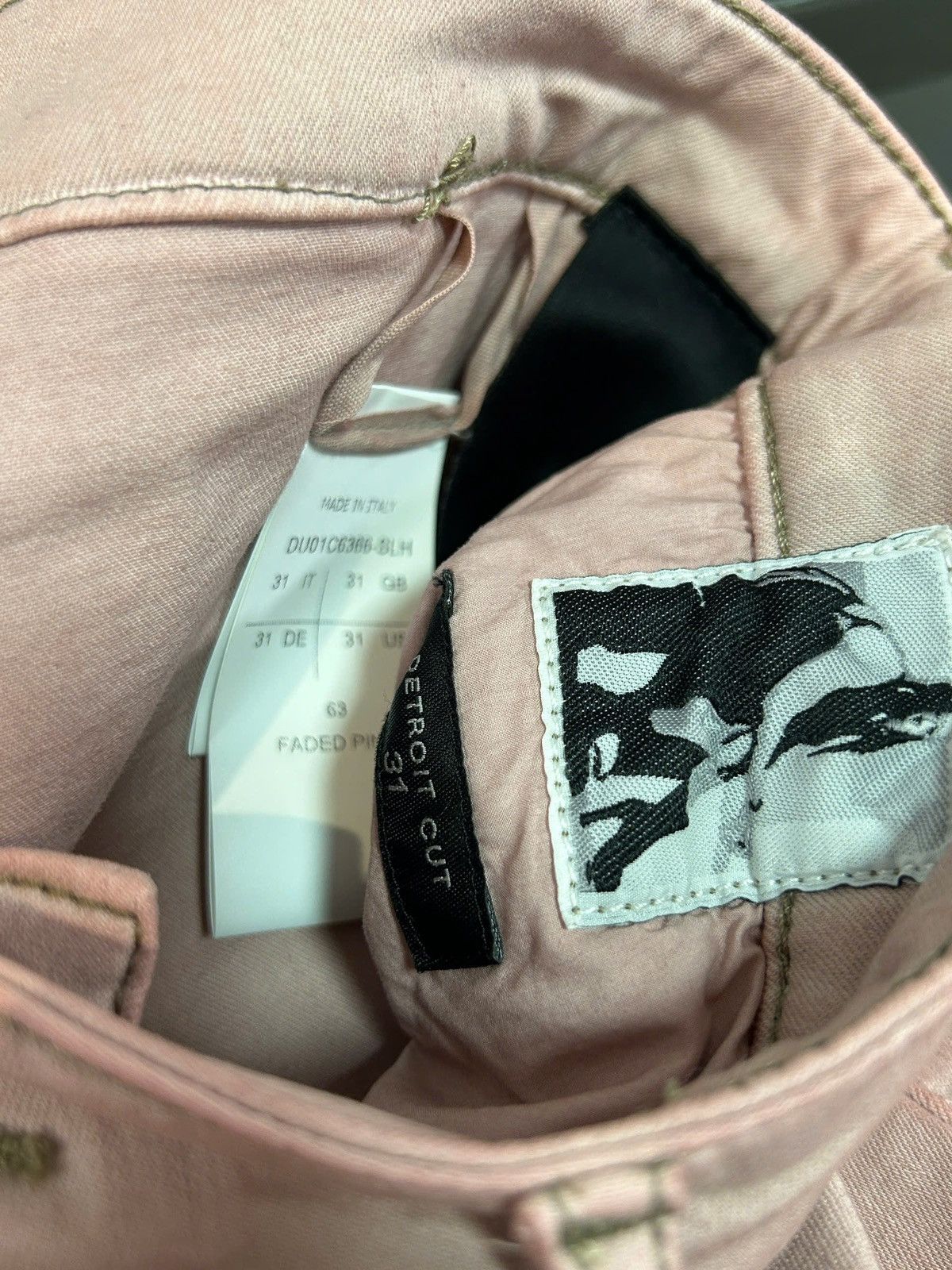 Rick Owens Drkshdw Rick Owens Drkshdw Detroit Cut Jeans Size US 31 - 4 Thumbnail