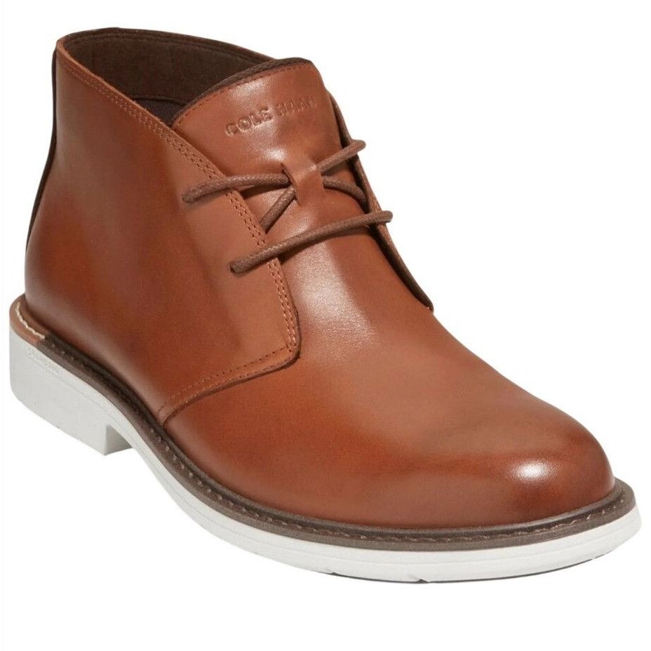 Cole Haan COLE HAAN / Go To Lace Chukka / Woodbury / Leather / Boots Size US 7 / EU 40 - 1 Thumbnail