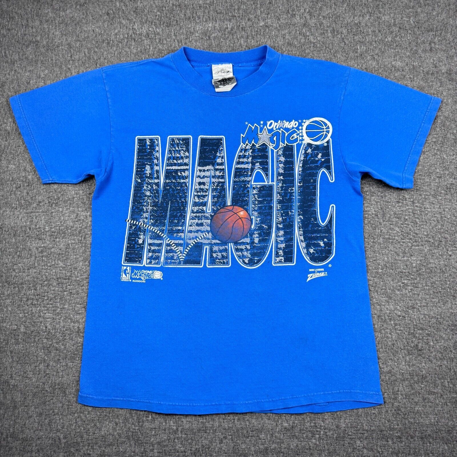 Zubaz Vintage Zubaz Orlando Magic T-Shirt Men's Large Blue NBA 90s Size US L / EU 52-54 / 3 - 1 Thumbnail
