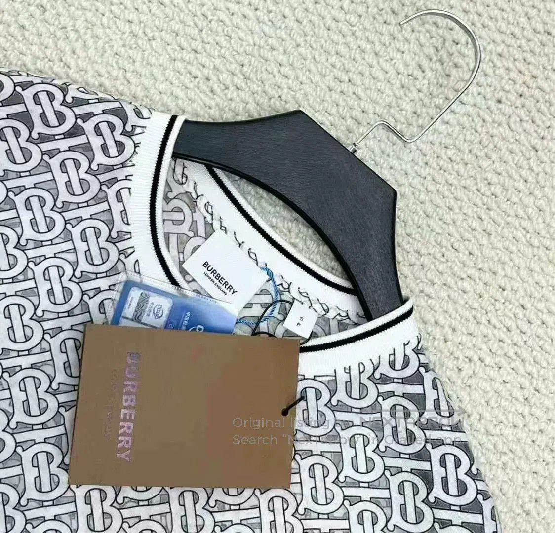 Burberry burberry white tb logo short sleeve shirt. Size US S / EU 44-46 / 1 - 3 Thumbnail