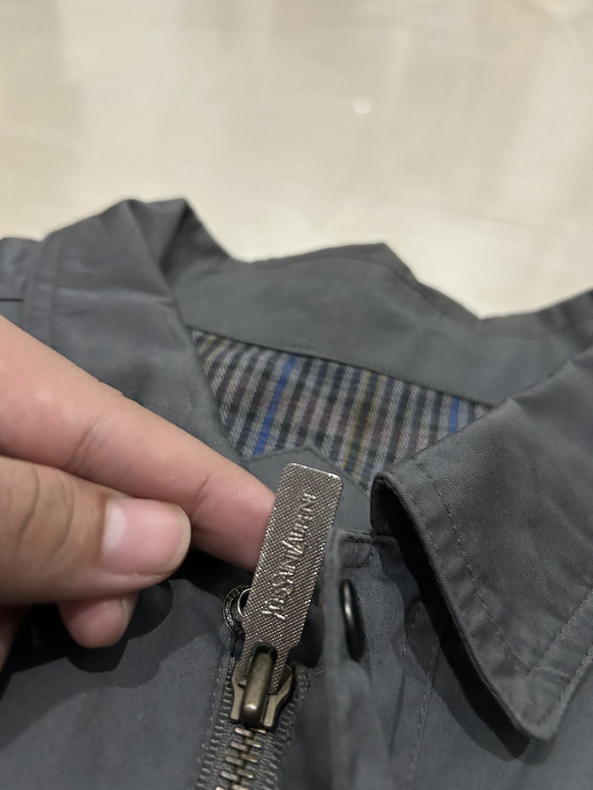 Yves Saint Laurent Vintage Yves Saint Laurent Logo Jacket Size US M / EU 48-50 / 2 - 10 Thumbnail