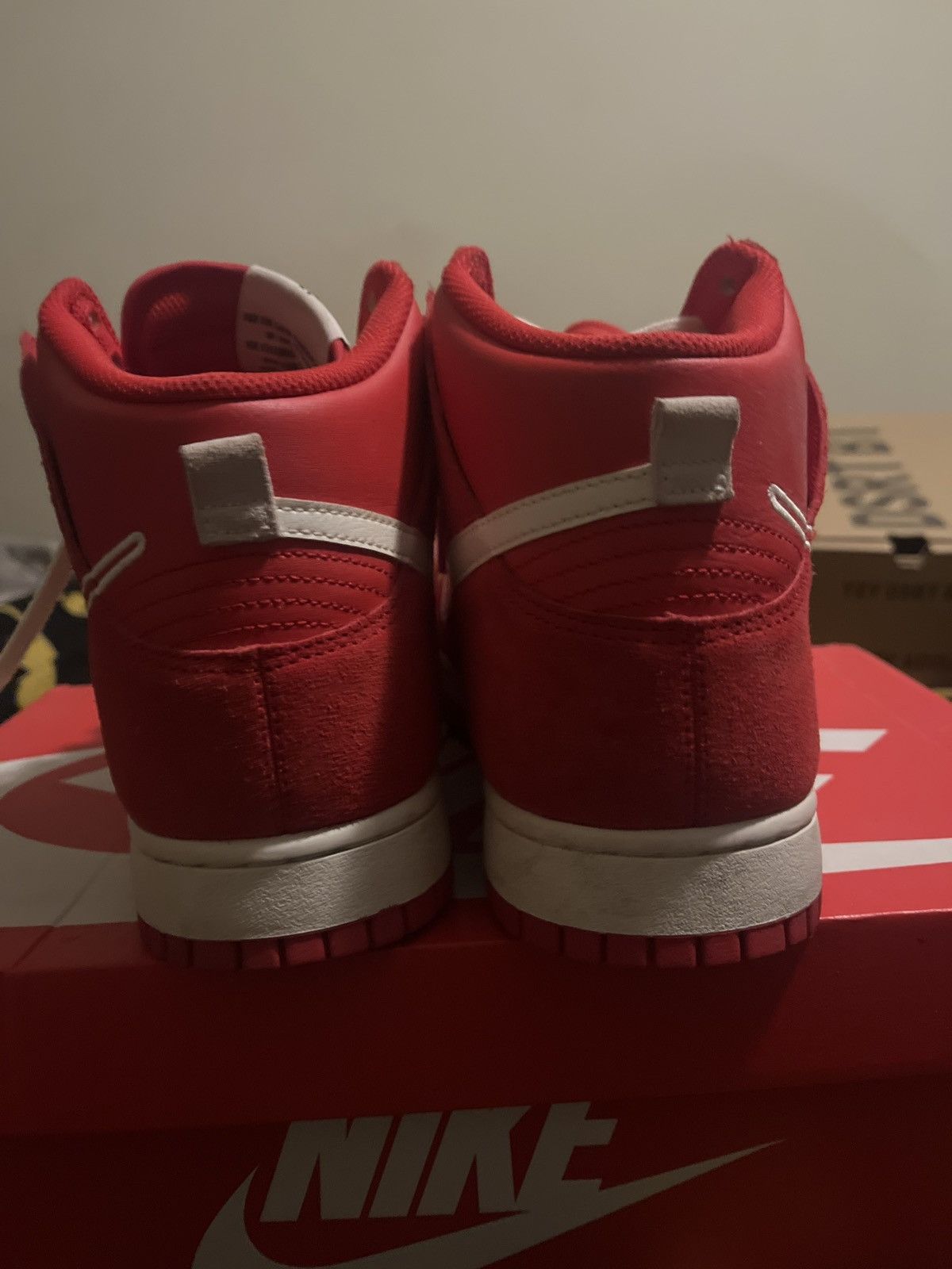Nike Nike Dunk High SE ‘First Use Pack -University Red’- Size US 12 / EU 45 - 2 Thumbnail