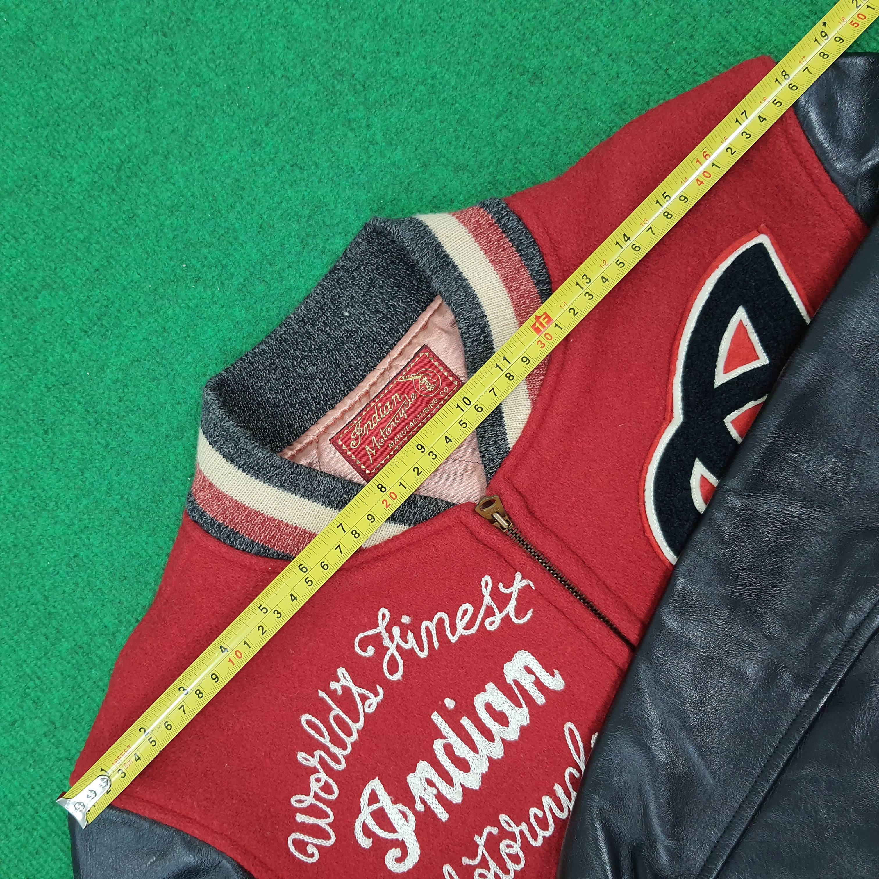 Indian Motorcycle × Vintage Vintage Indian Motors Springfield Varsity Jacket Size US M / EU 48-50 / 2 - 10 Thumbnail