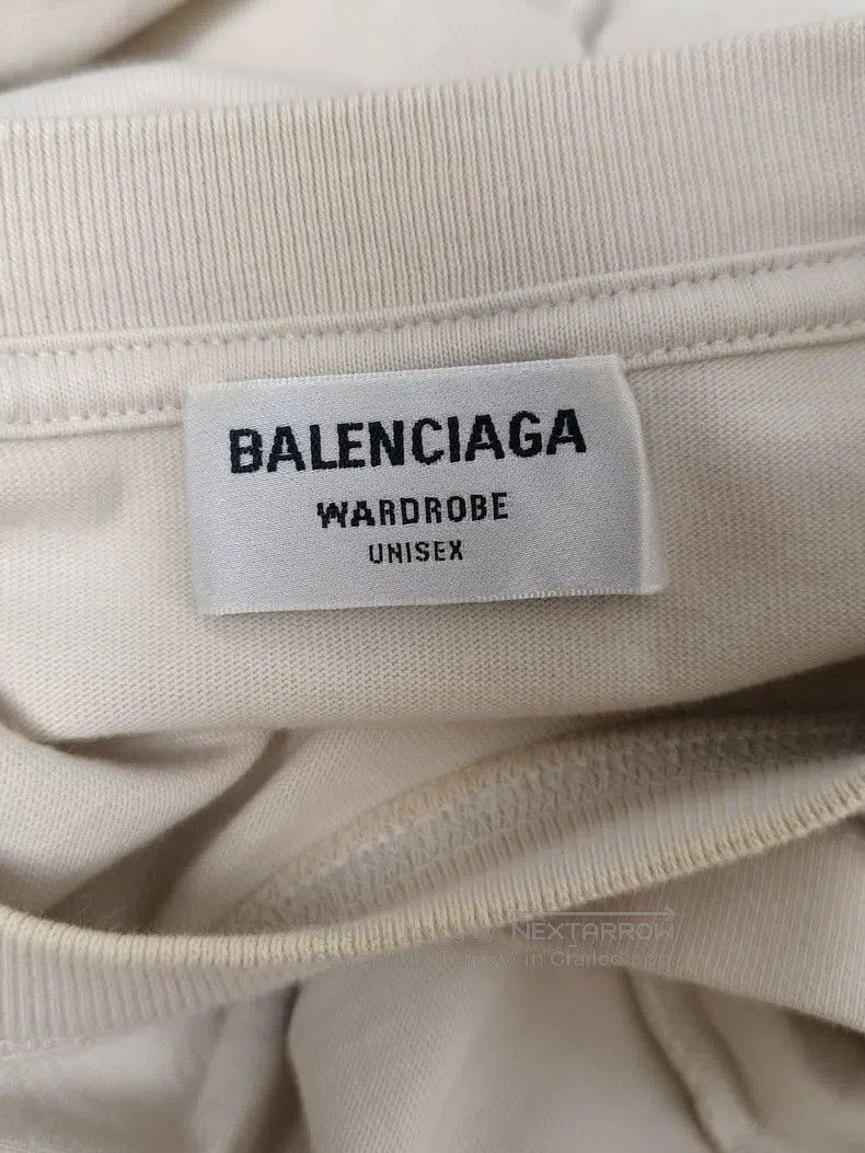 Balenciaga Balenciaga Crown and Wheat Embroidered Logo Short Sleeve T Size US M / EU 48-50 / 2 - 3 Thumbnail