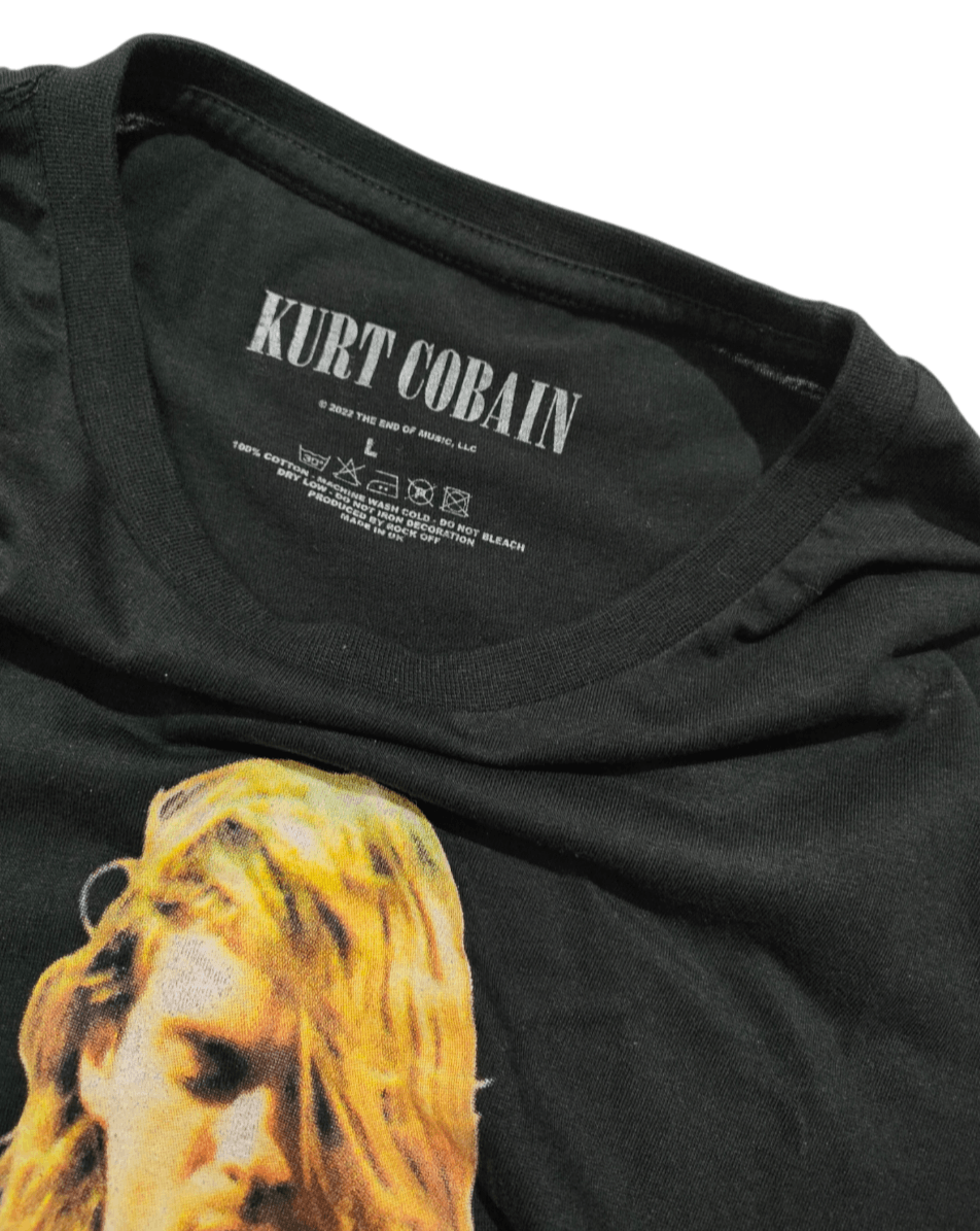 Band Tees × Nirvana KURT COBAIN T-Shirt Grunge Nirvana Size US L / EU 52-54 / 3 - 4 Thumbnail