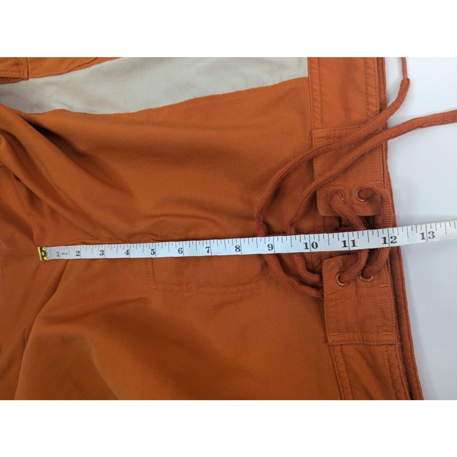 Nike NIKE Swim Trunks Bottom Mens Orange Beige Nylon 36 Beach Y2K Drawstring Size US 36 / EU 52 - 4 Thumbnail