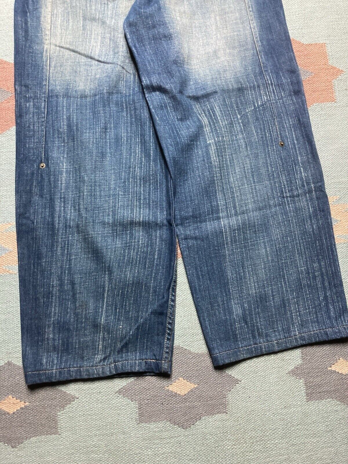 JNCO × Vintage VTG y2k baggy jeans wide skater faded southpole style 34x29 Size US 34 / EU 50 - 2 Thumbnail