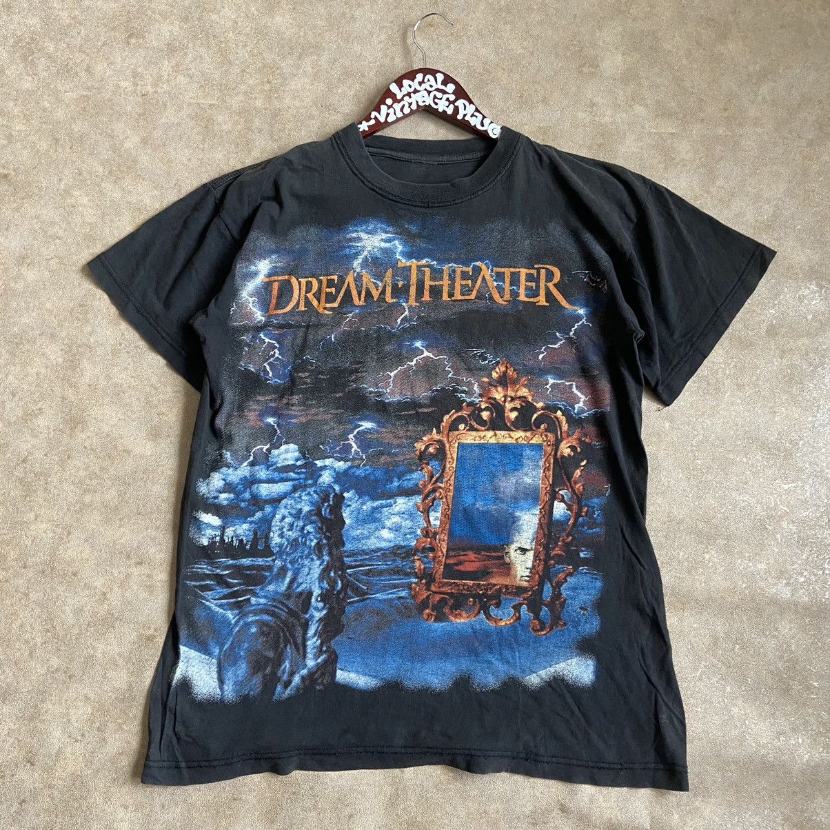 Band Tees × Vintage 2002 Dream Theater Vintage Full print t shirt Size US L / EU 52-54 / 3 - 1 Thumbnail