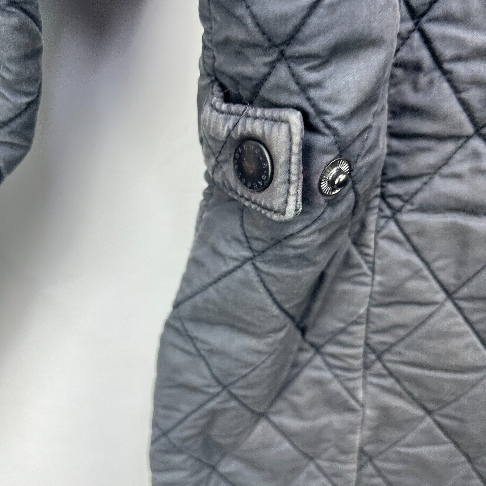 Barbour × Vintage Vintage Barbour Sun Faded Quilted Jacket Womens USA 4 Size S / US 4 / IT 40 - 15 Thumbnail