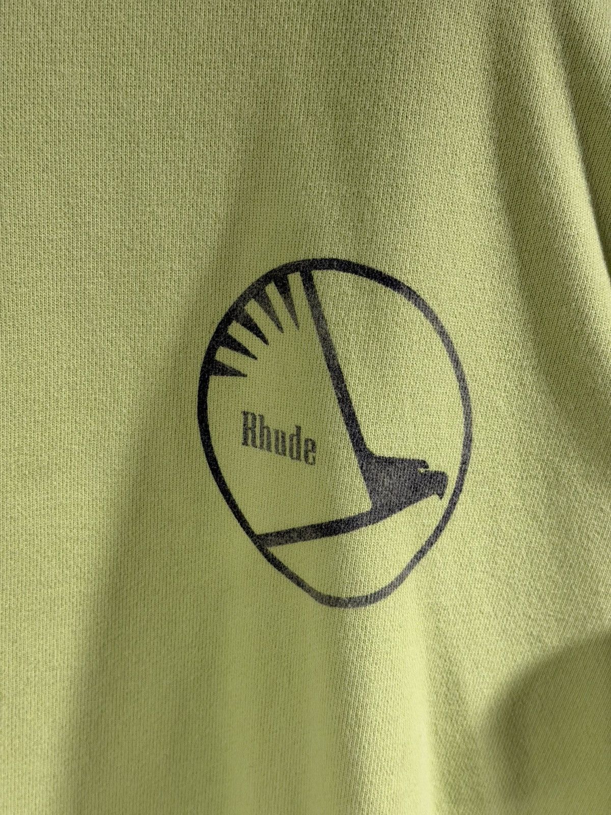Rhude Rhude Neon Green Layered 2 in 1 Hoodie XL BNWT Size US XL / EU 56 / 4 - 2 Thumbnail