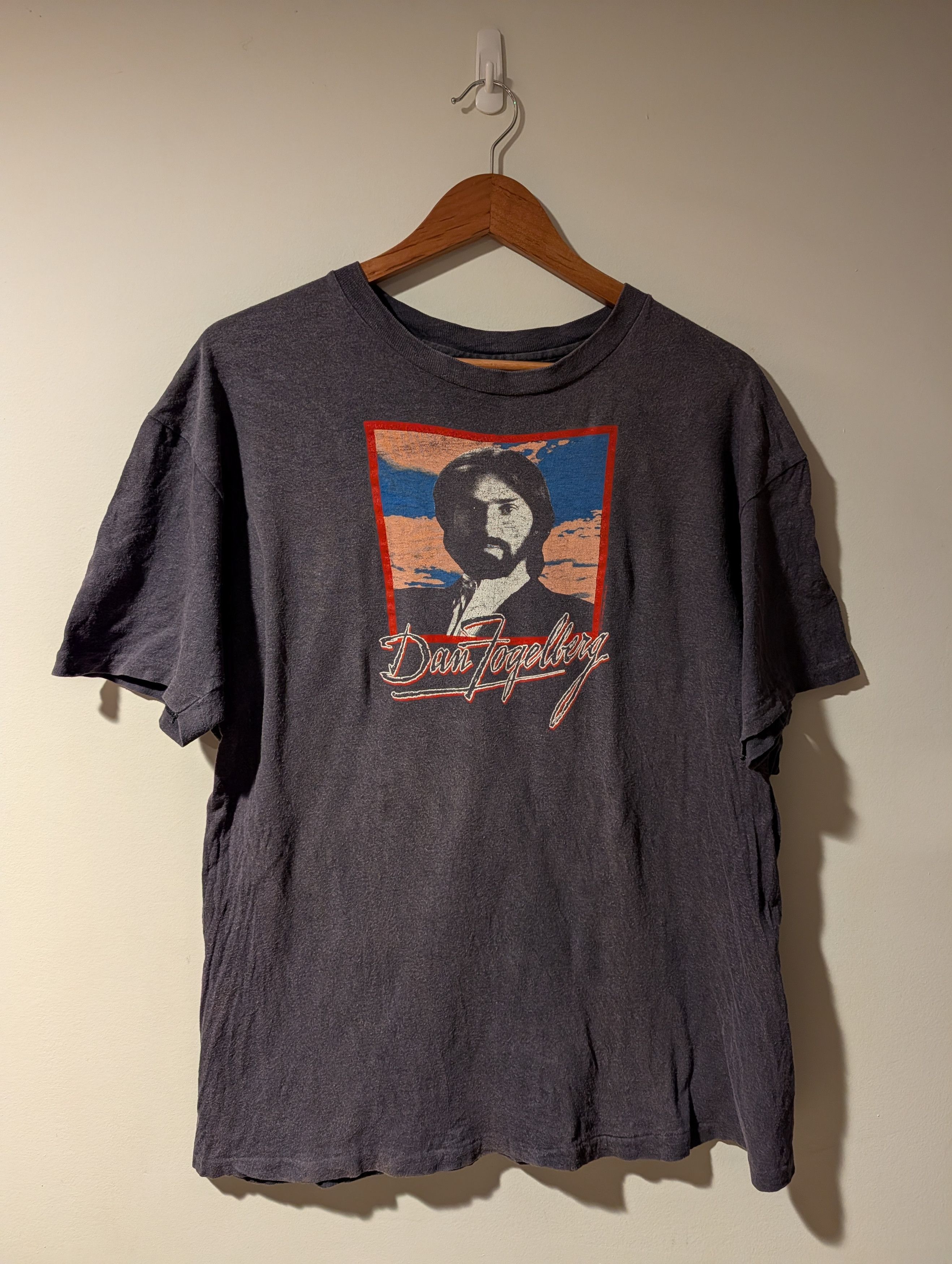 Vintage 1984 Dan Fogelberg Solo Acoustic Tour '84 T-shirt