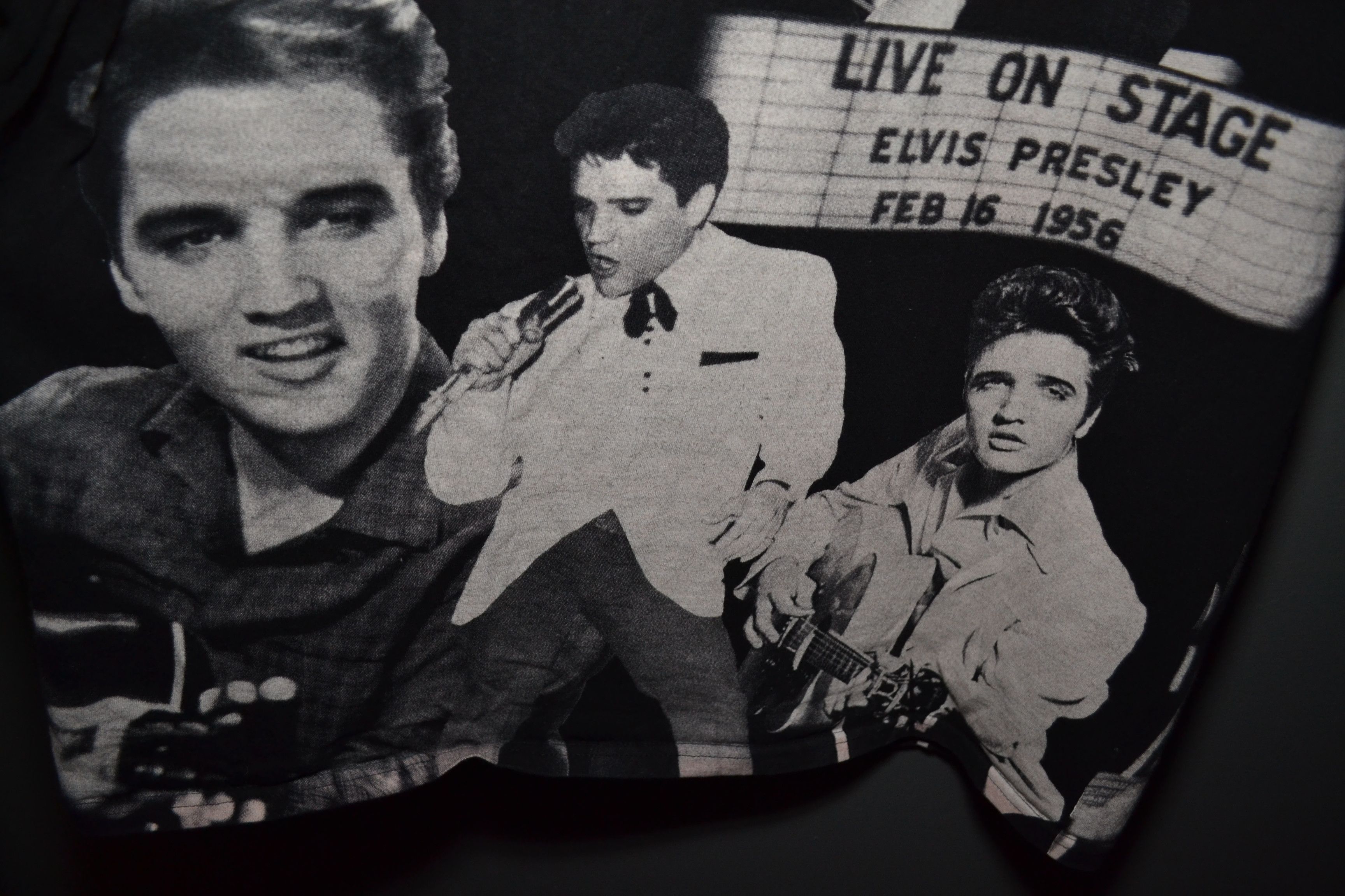 Band Tees × Vintage Vintage Elvis Presley Live on Stage All Over Print XL Size US XL / EU 56 / 4 - 8 Thumbnail