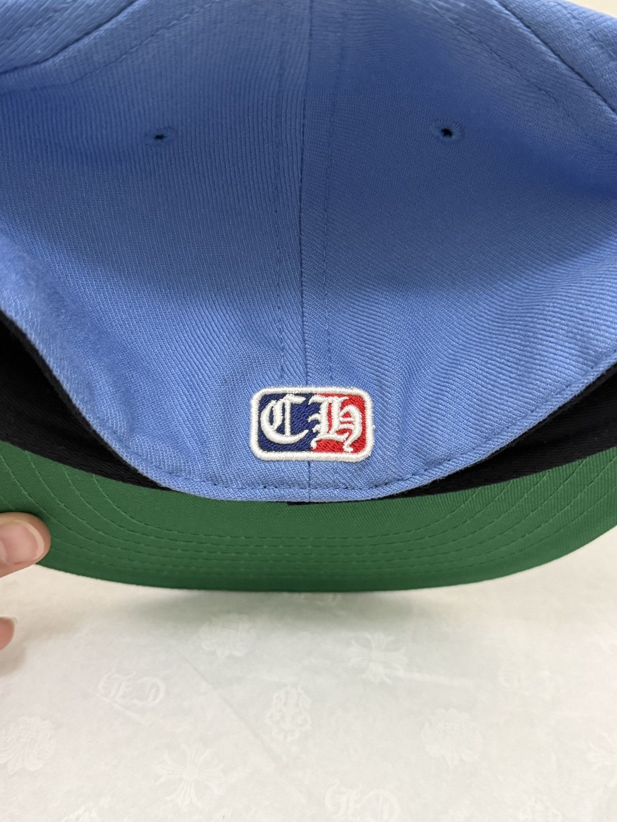 Chrome Hearts Chromehearts Baseball Heart Snapback Sky Blue Size ONE SIZE - 3 Thumbnail