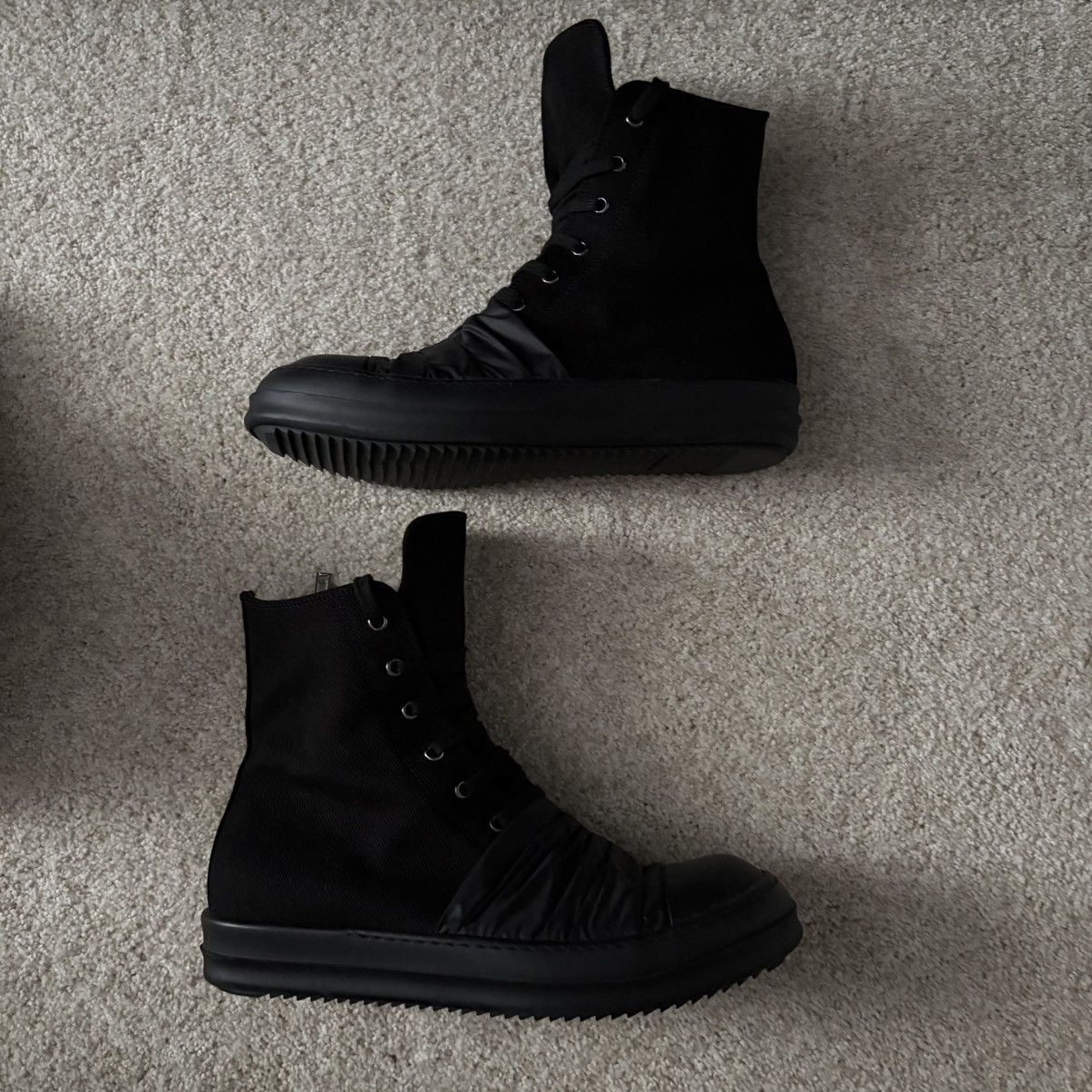 Rick Owens Drkshdw Rick Owens DRKSHDW Hustler Ramone Black Size US 10 / EU 43 - 9 Thumbnail