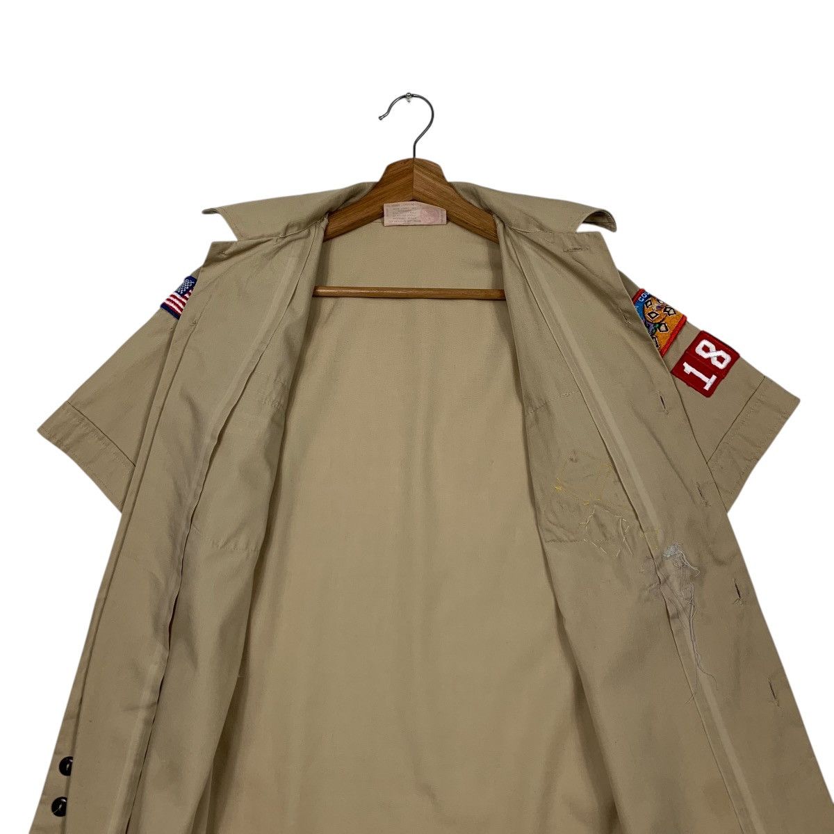 Vintage 90’s BOY SCOUTS of AMERICA Usa Made Shirt Youth L #2353-C105 Size US L / EU 52-54 / 3 - 12 Thumbnail
