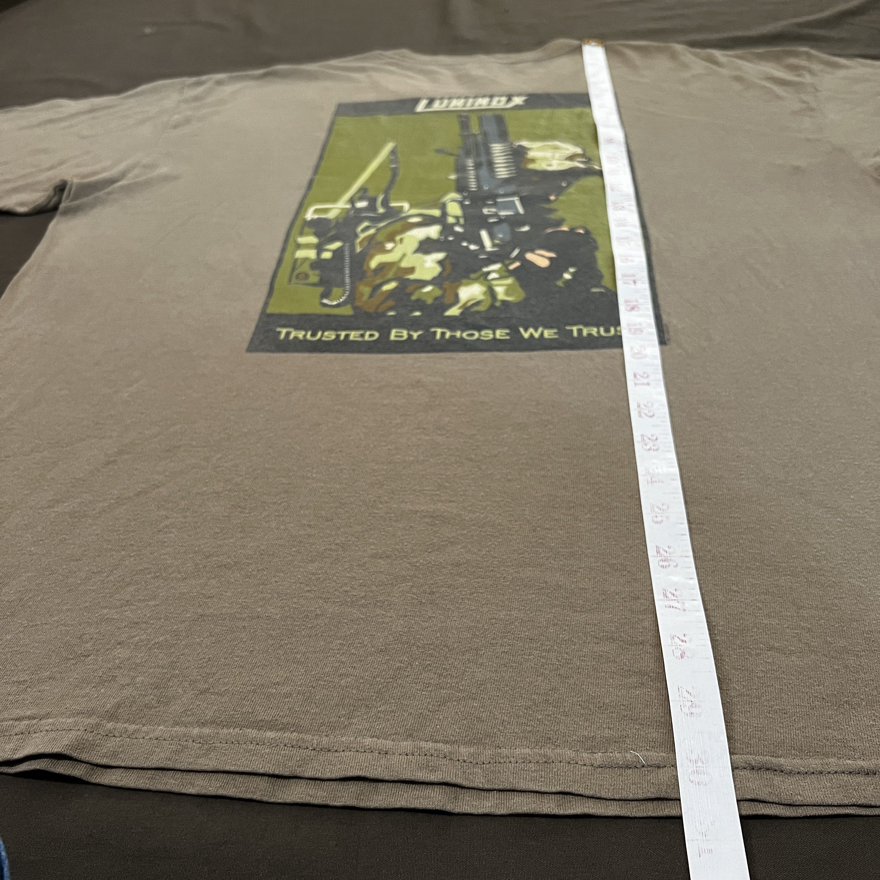 Luminox × Vintage Rare Vintage Luminox Watch Promo Tee XL Military 911 gun Size US XL / EU 56 / 4 - 9 Thumbnail