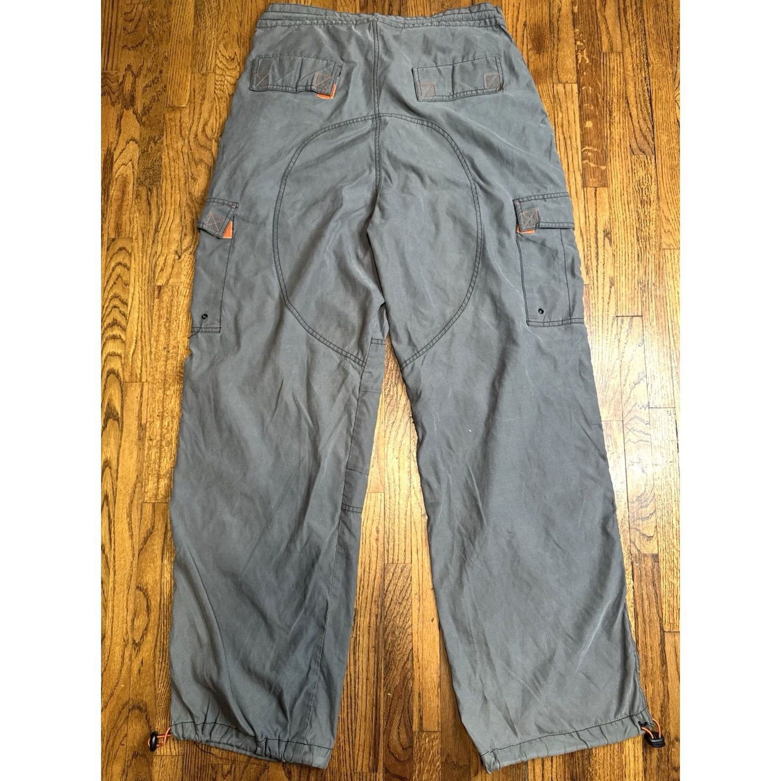 Vintage VINTAGE Trans Nine Y2K Raver Cargo Pants Baggy Techwear Size M Grey Size US 31 - 6 Thumbnail
