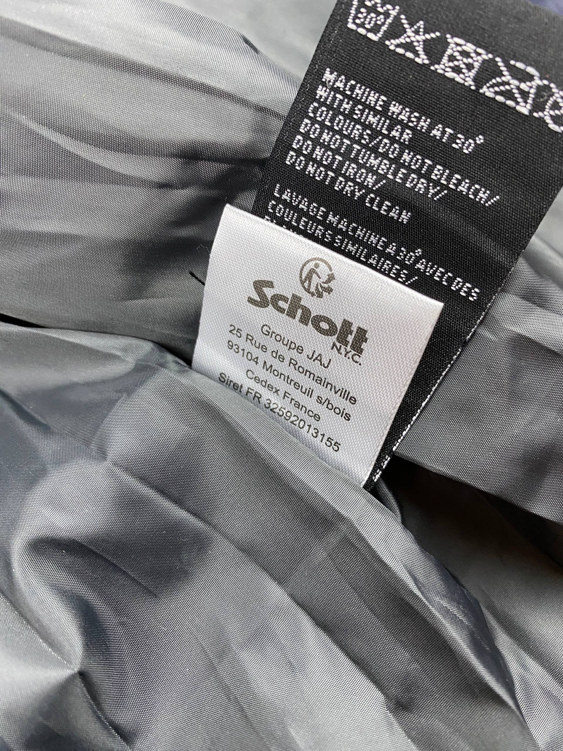 Schott SCHOTT Vest size M Black and Blue Size US M / EU 48-50 / 2 - 8 Thumbnail