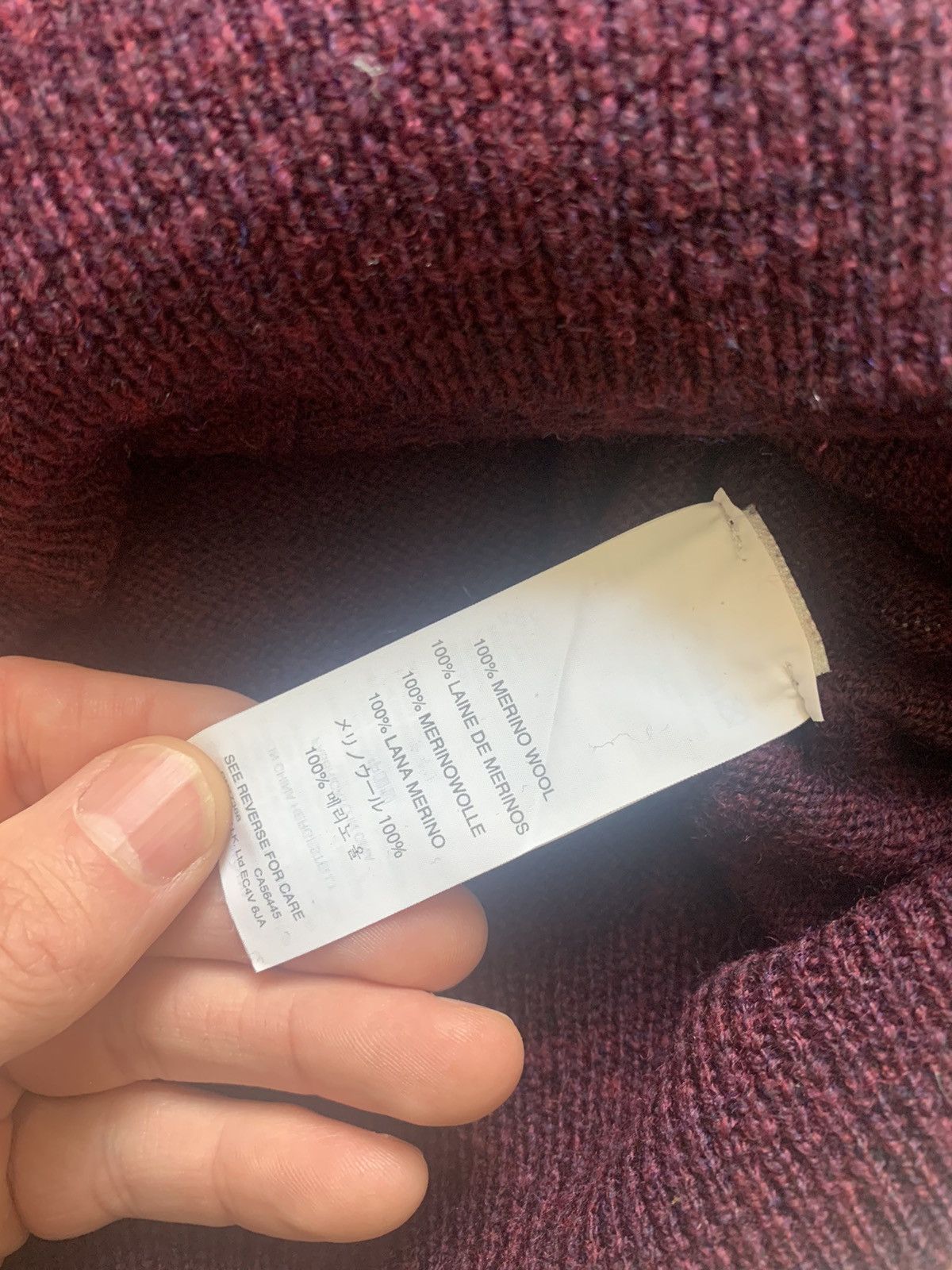 J.Crew J. Crew Slim Merino Wool Elbow Patch Cable Crewneck Sweater Size US M / EU 48-50 / 2 - 3 Thumbnail