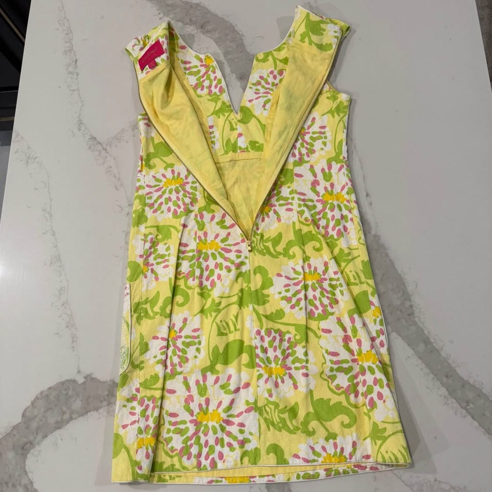 Lilly Pulitzer Lilly Pulitzer Jubilee Floral Midi Shift Dress Womens 4 Size S / US 4 / IT 40 - 8 Thumbnail