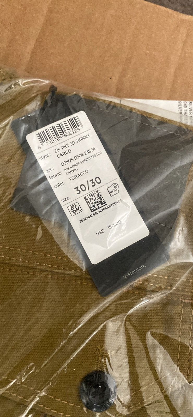 G-Star G-Star Cargo Pants Size US 30 / EU 46 - 3 Thumbnail