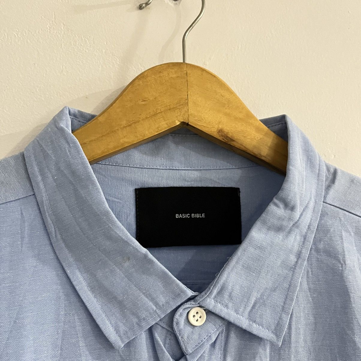 Japanese Brand basic bible - ls city boy oversized shirt Size US L / EU 52-54 / 3 - 4 Thumbnail