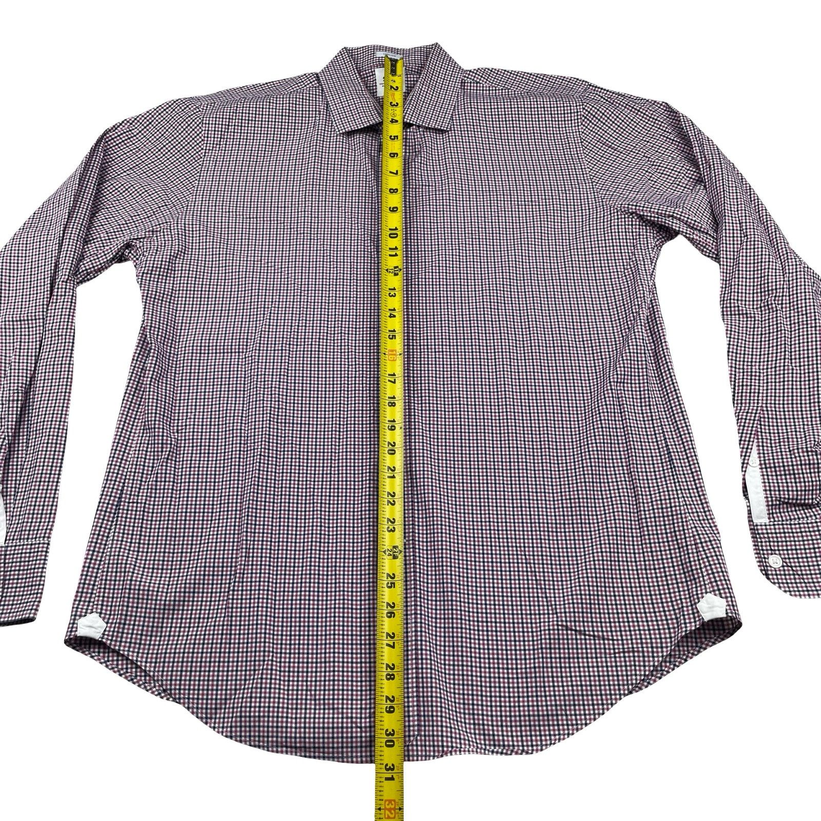 J.Crew J. Crew Men's Ludlow 100% Cotton L/S Button Shirt Navy/Purpl Size US L / EU 52-54 / 3 - 5 Thumbnail
