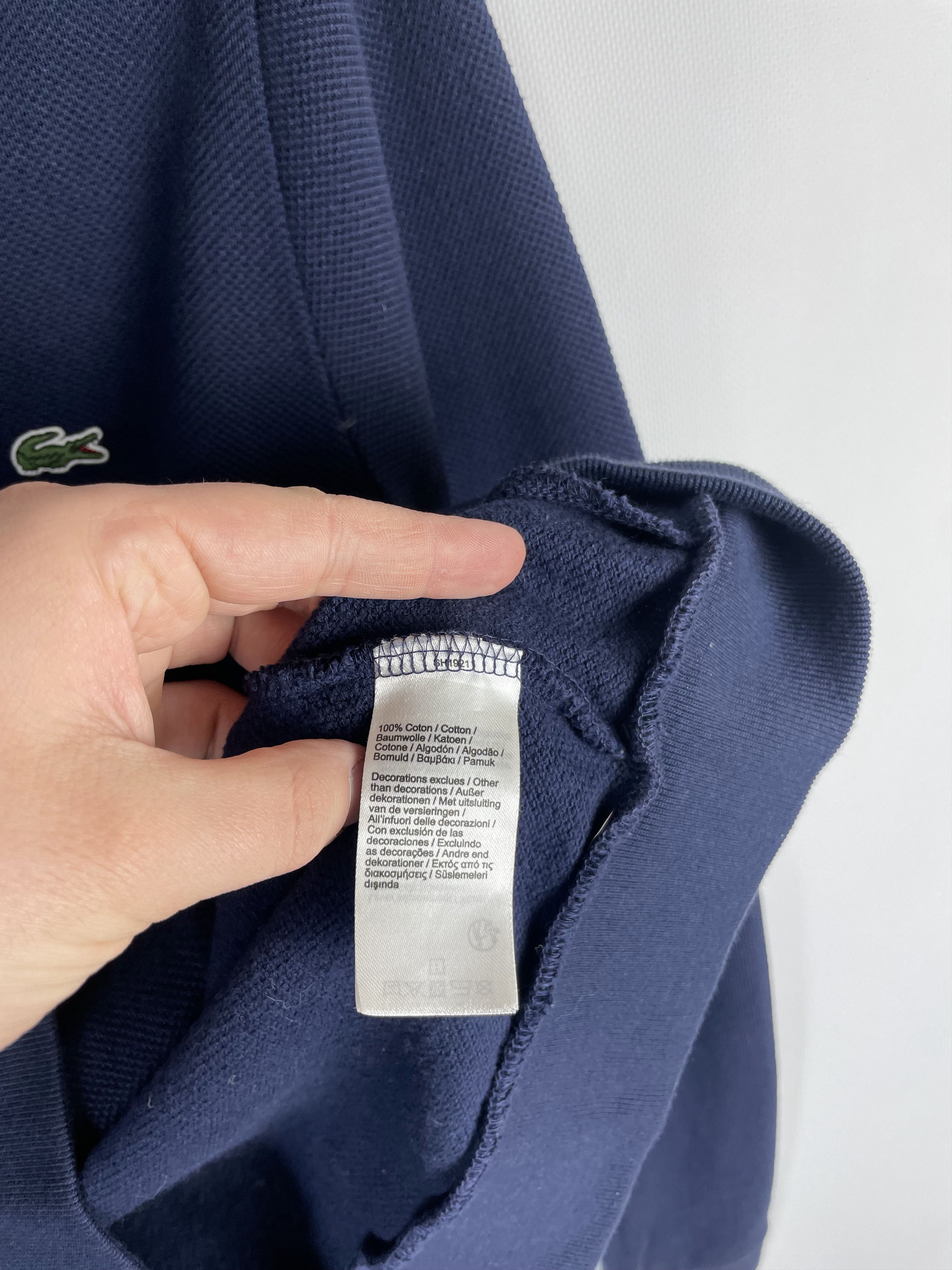 Lacoste Y2K Vintage Lacoste Zip Knitwear Size US S / EU 44-46 / 1 - 7 Thumbnail