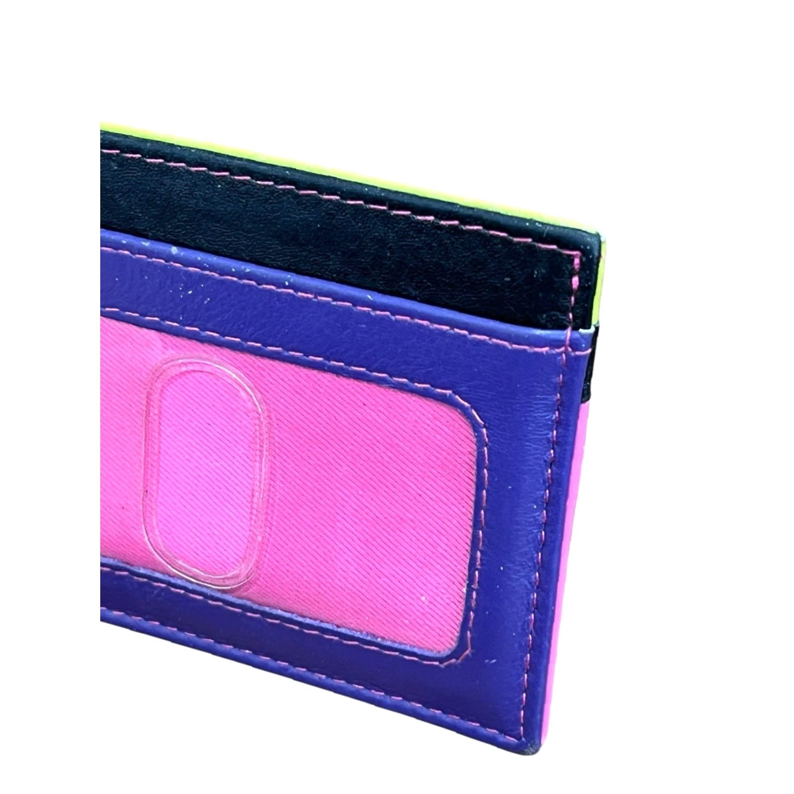 Vintage ili New York Card Holder Credit Wallet RFID Blocking Leather Pink XS Women Size ONE SIZE - 5 Thumbnail