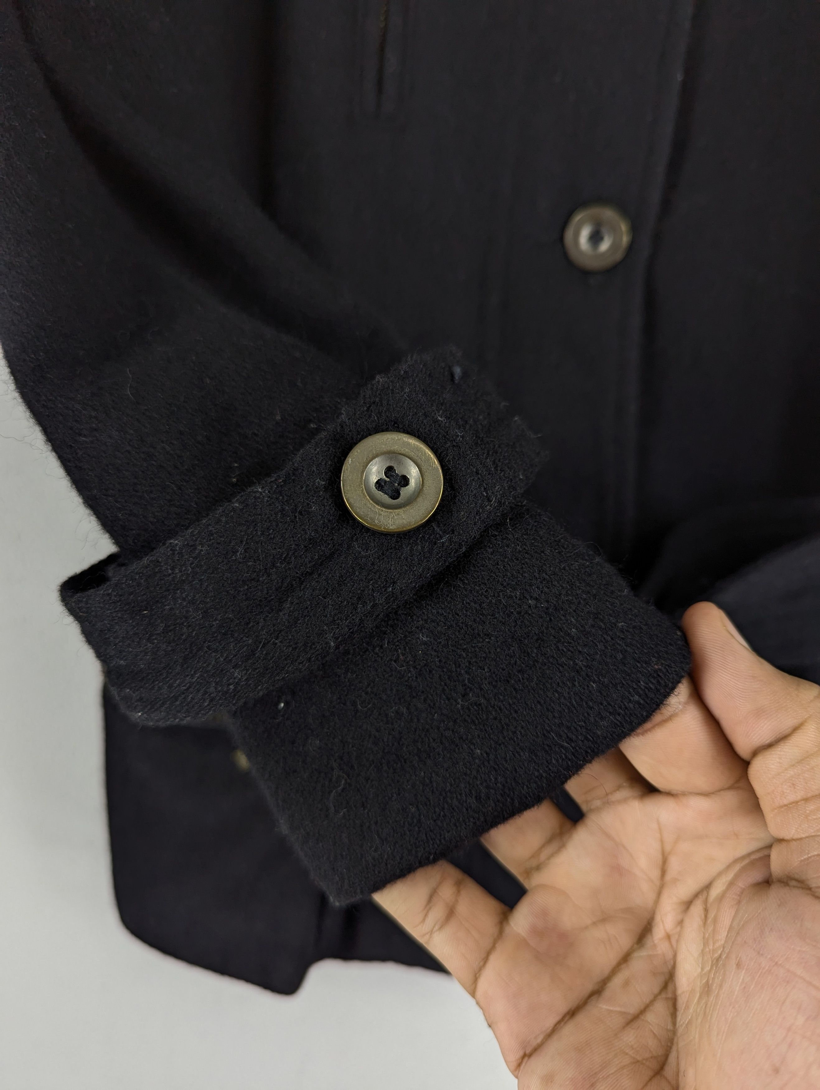 GOA G.O.A Military Style Wool Coat Jacket With Belted Size S / US 4 / IT 40 - 10 Thumbnail