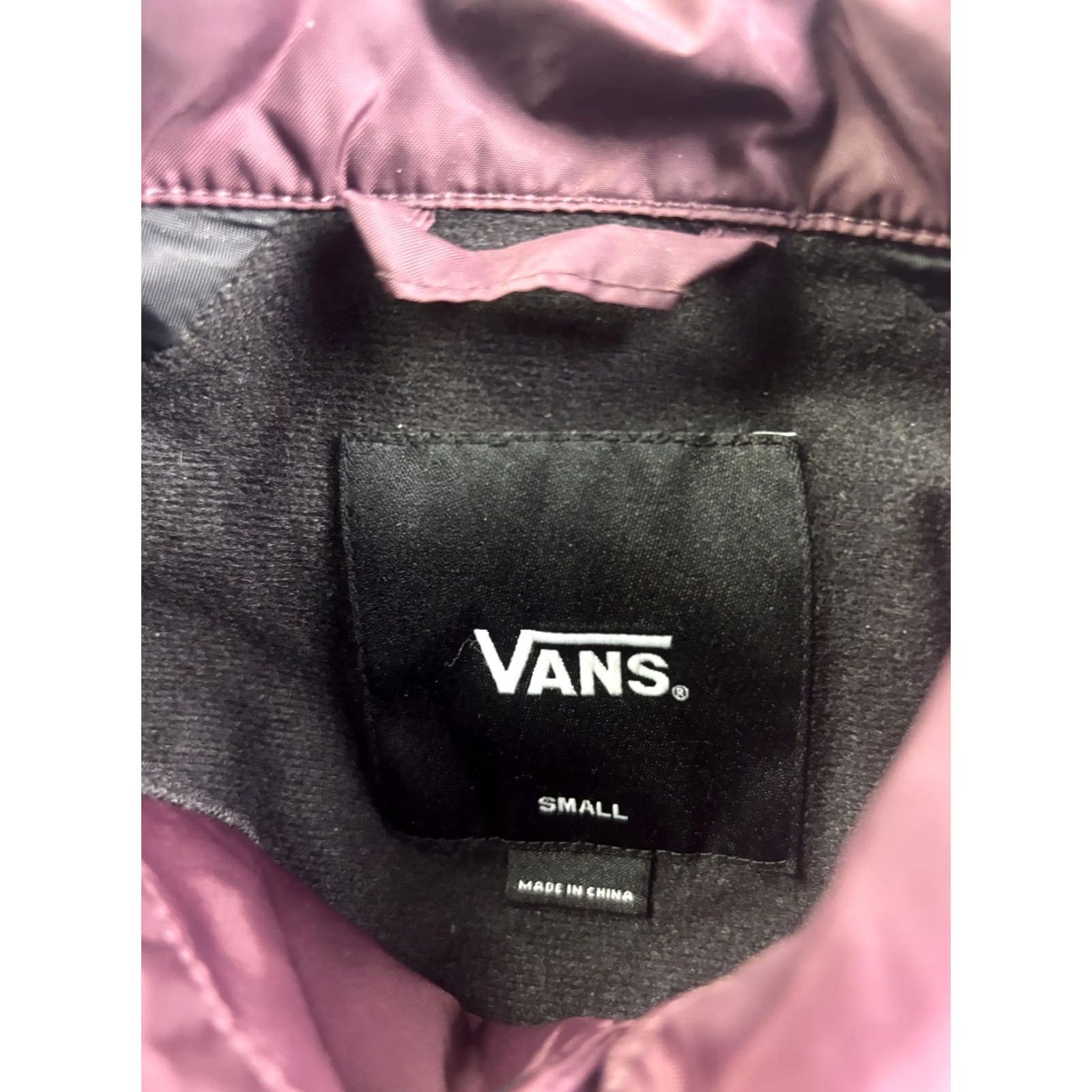 Vans Vans Jacket Mens Small Red Windbreaker Snap Front Lined Pockets Skateboarding Casual Fall Size US S / EU 44-46 / 1 - 2 Thumbnail