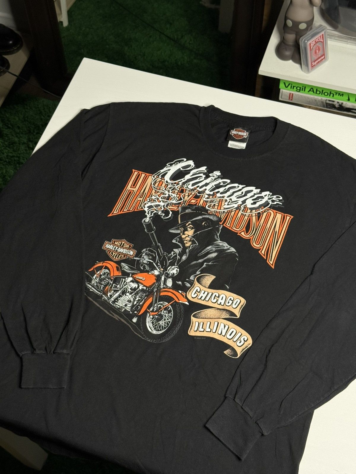 Harley Davidson VINTAGE 2005 Harley Davidson Chicago L/S Tee “Black” [L] PO Size US L / EU 52-54 / 3 - 1 Thumbnail