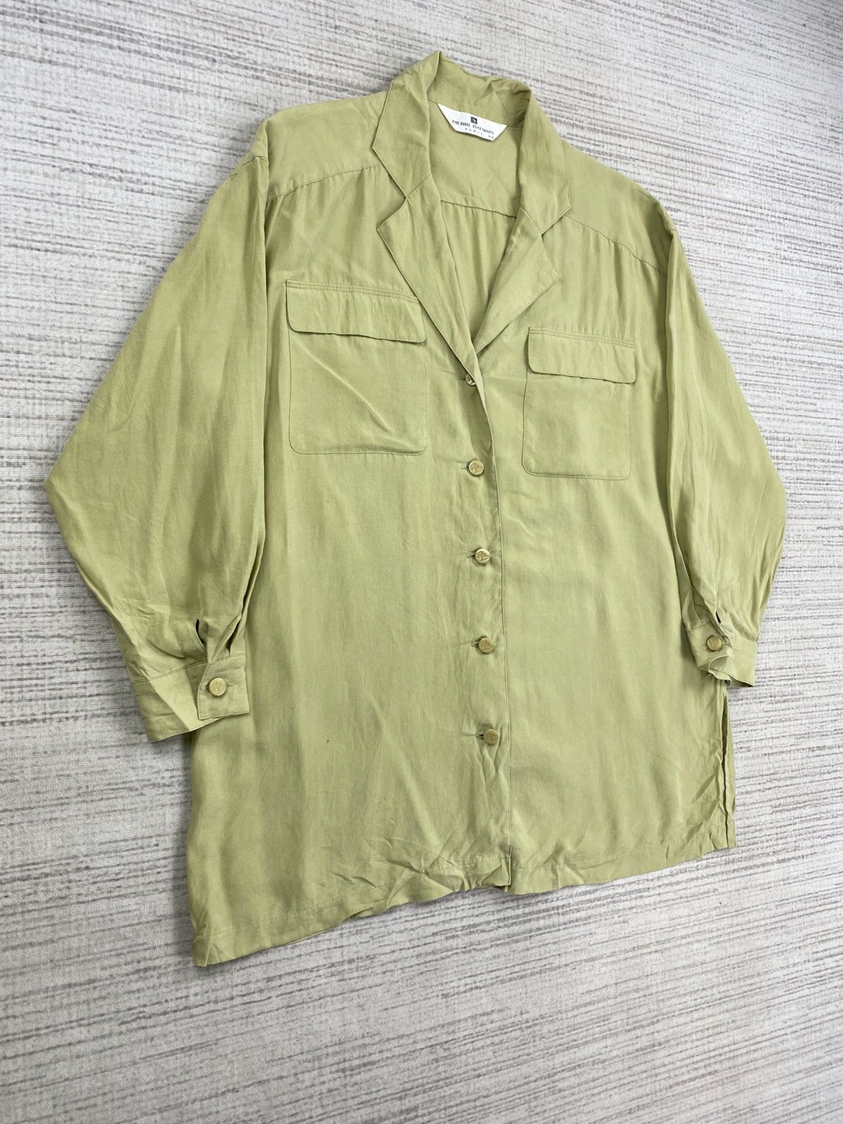 Designer × Pierre Balmain × Vintage Vintage Pierre Balmain Paris Button Ups Shirt Size US M / EU 48-50 / 2 - 3 Thumbnail