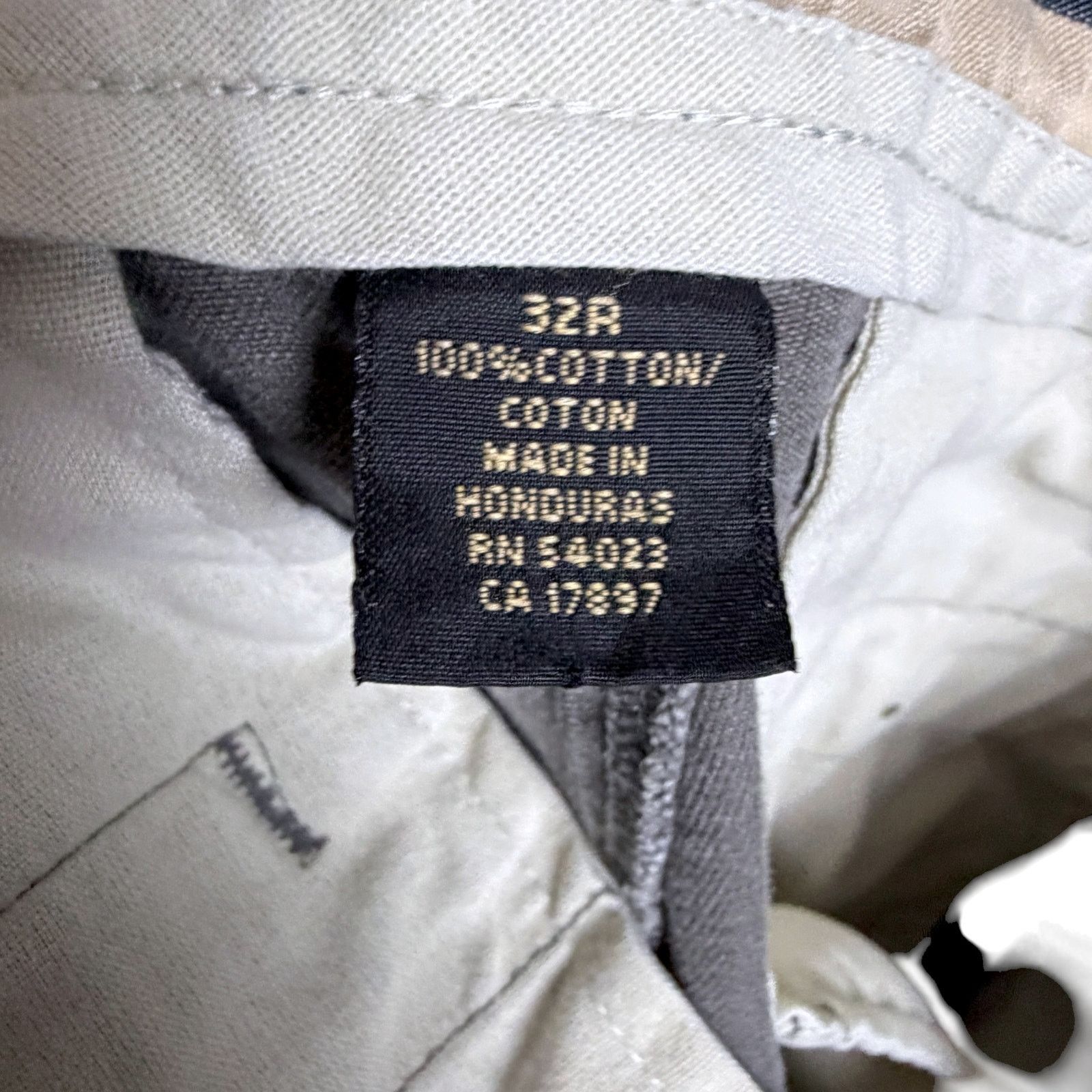 Banana Republic Vtg Banana Republic Men's 32R Faded Green 100% Cotton Khakis Size US 32 / EU 48 - 6 Thumbnail