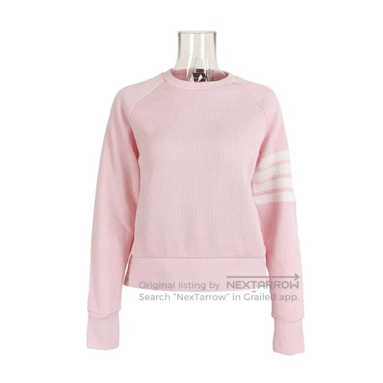 Thom Browne Thom Browne Cotton striped sweatshirt Size S / US 4 / IT 40 - 1 Thumbnail