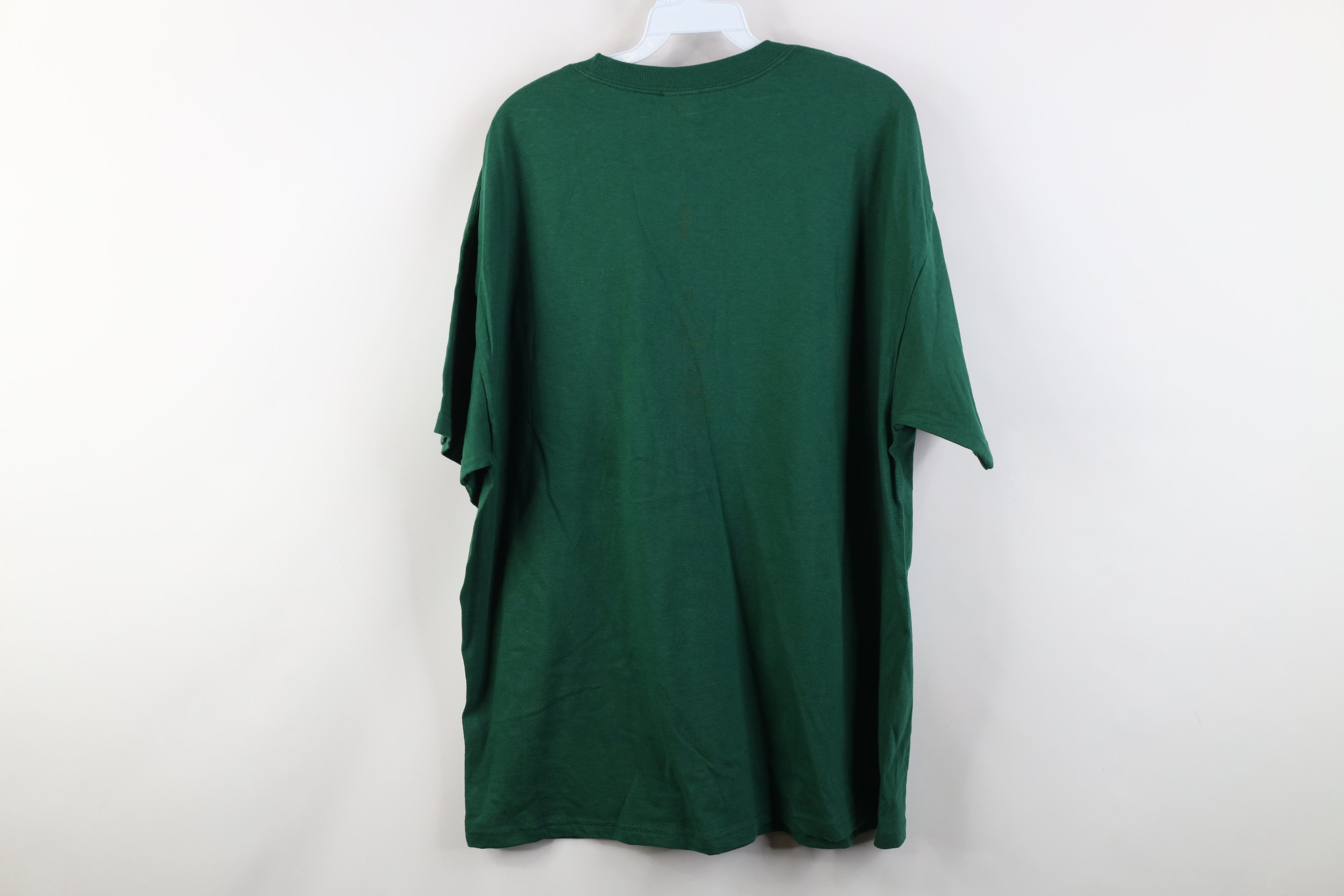 Hanes Deadstock Vintage Hanes Beefy Pocket T-Shirt Hunter Green Size US XL / EU 56 / 4 - 12 Thumbnail