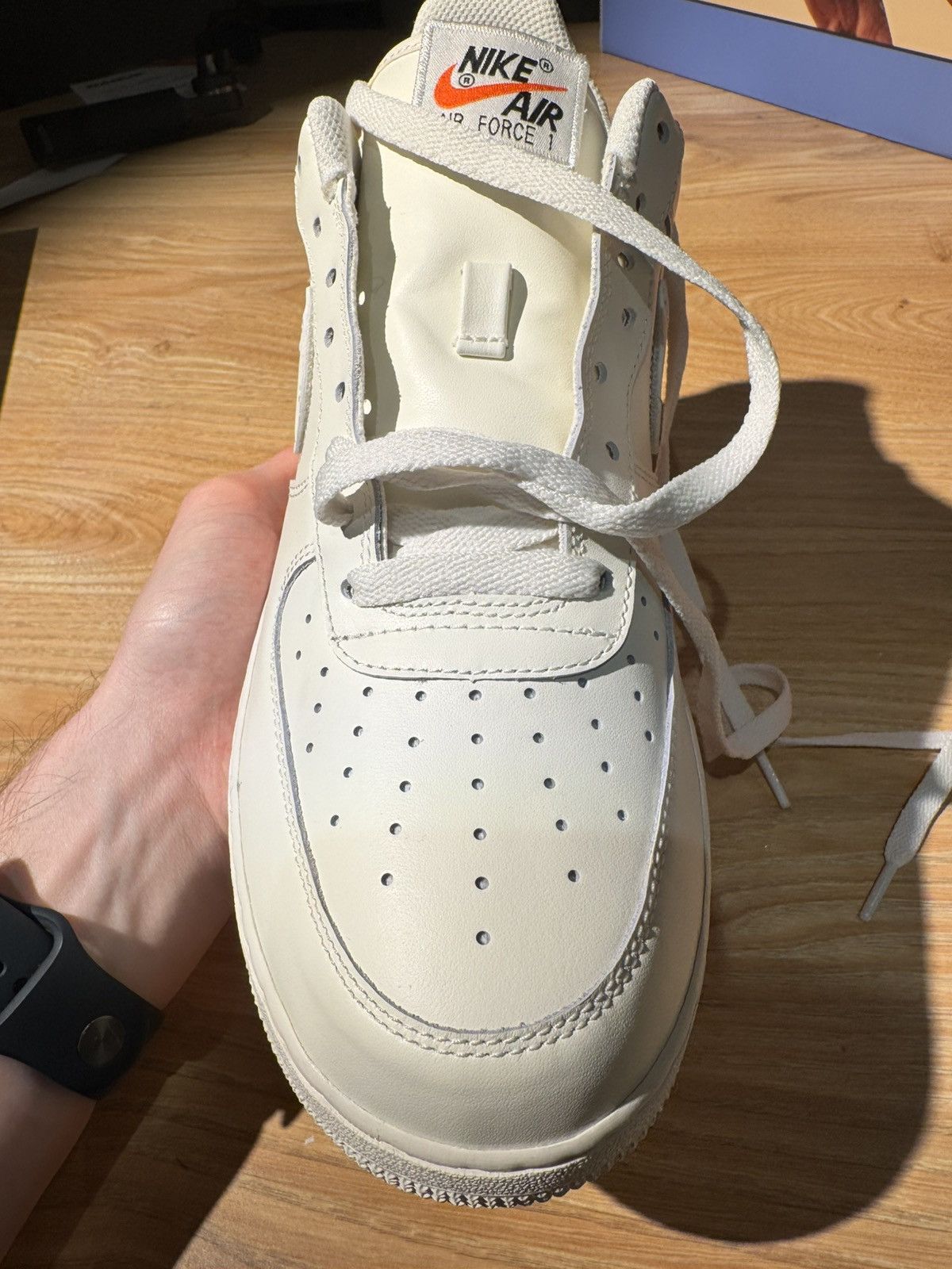 Nike Nike Air Force 1 Low Swoosh Pack All Star Sail Size US 10 / EU 43 - 3 Thumbnail