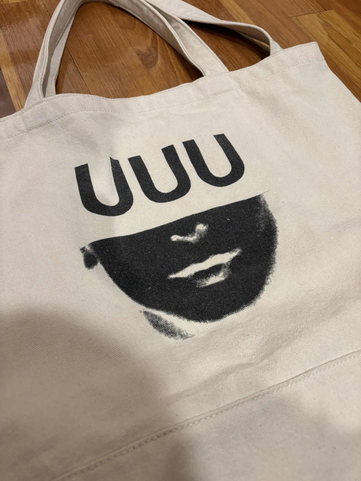 Undercover Undercover Jun Takahashi UUU 2 Way Crossbody Canvas Tote Size ONE SIZE - 4 Thumbnail