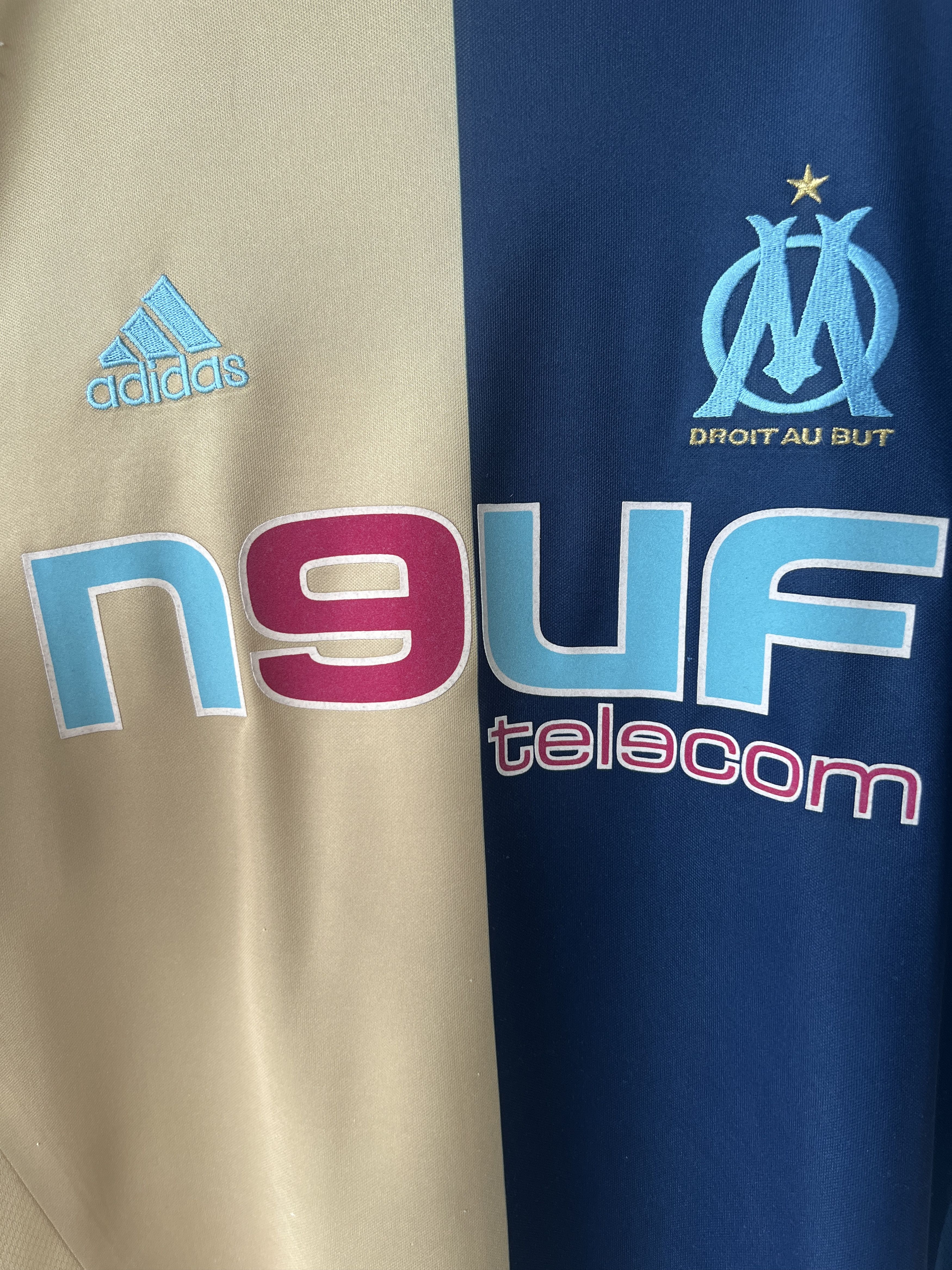 Adidas (M) Marseille 2005-06 Third Kit Ribery #7 Size US M / EU 48-50 / 2 - 6 Thumbnail