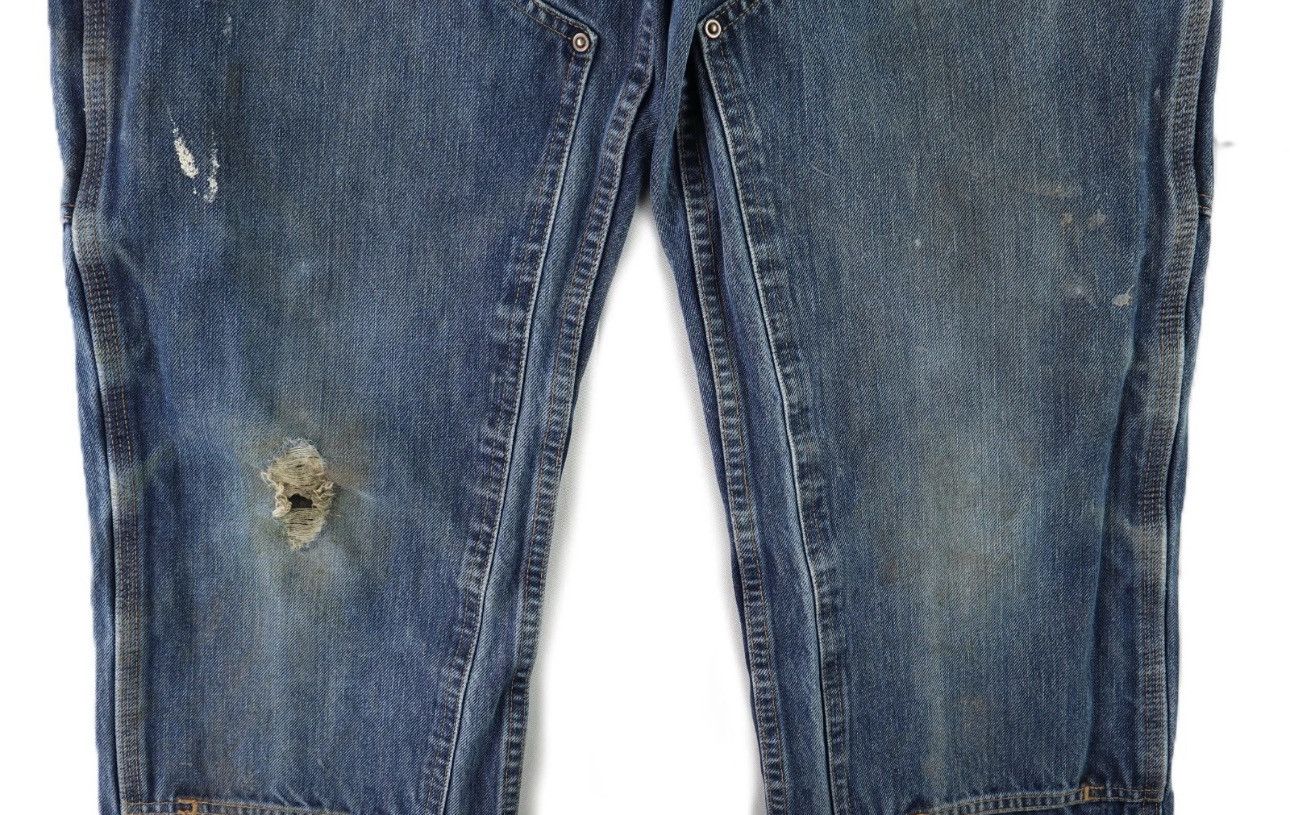 Carhartt CARHARTT 103890 US 33 x 32 Relaxed Logger Jeans DISTRESSED Size US 33 - 3 Thumbnail