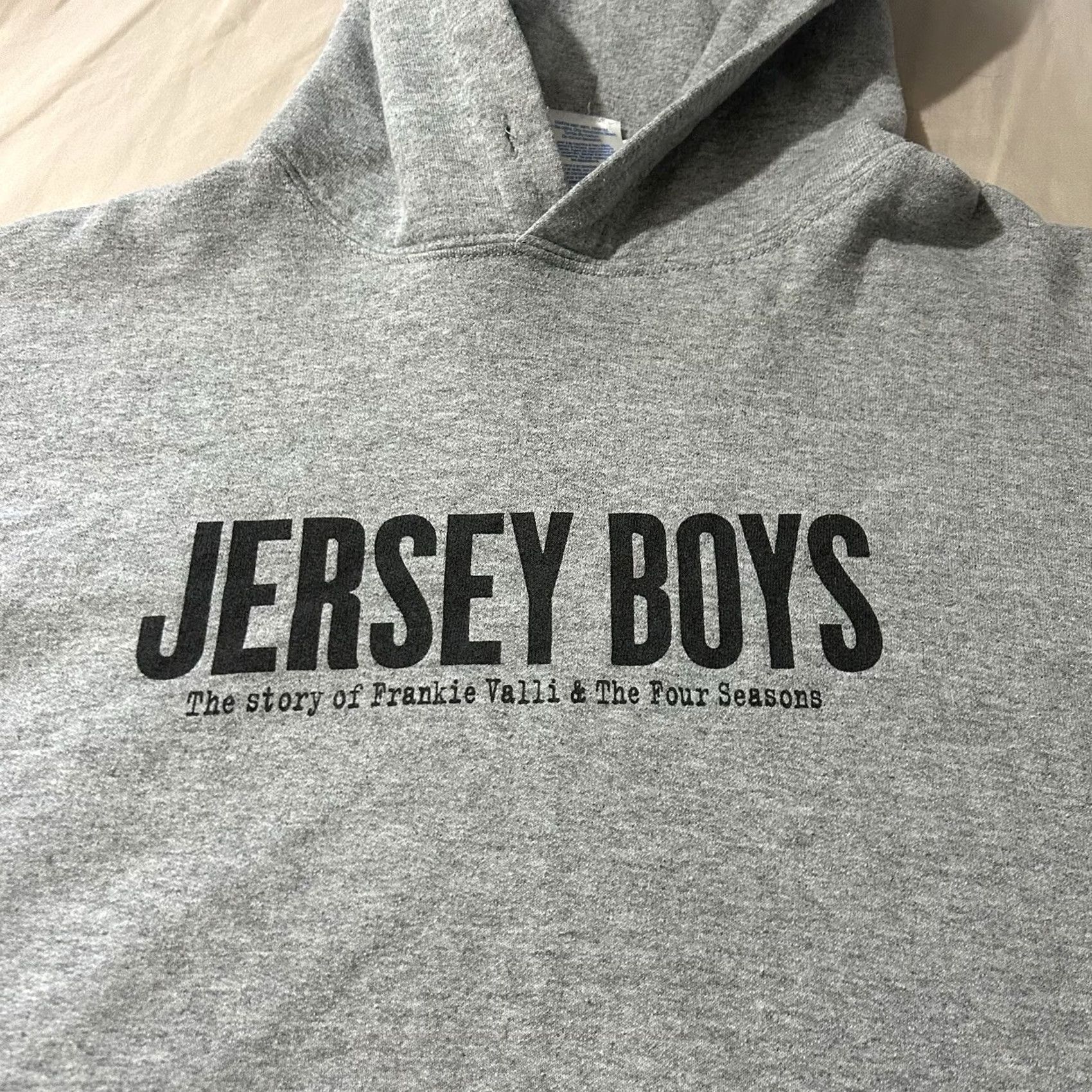 Gildan VINTAGE Gildan Hoodie Men M Gray Movie Jersey Boys Pullover Size Medium Size US M / EU 48-50 / 2 - 2 Thumbnail